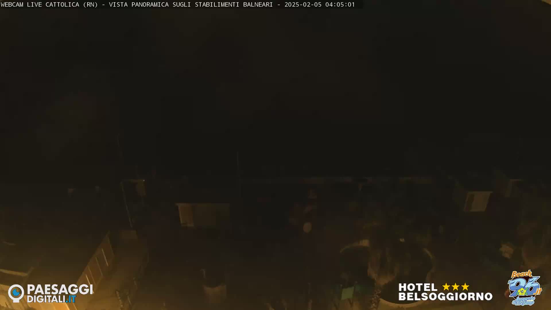 Cattolica Beach Live Cam -  Rimini, Emilia-Romagna, Italy