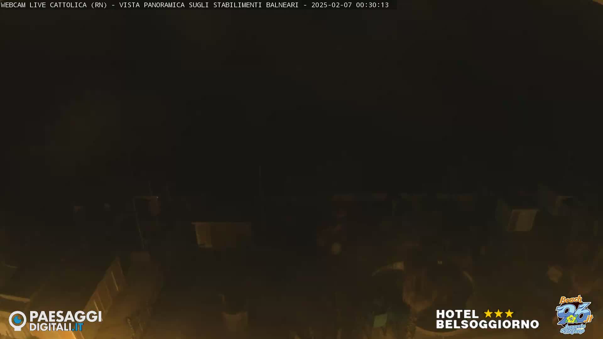 Cattolica Beach Live Cam -  Rimini, Emilia-Romagna, Italy
