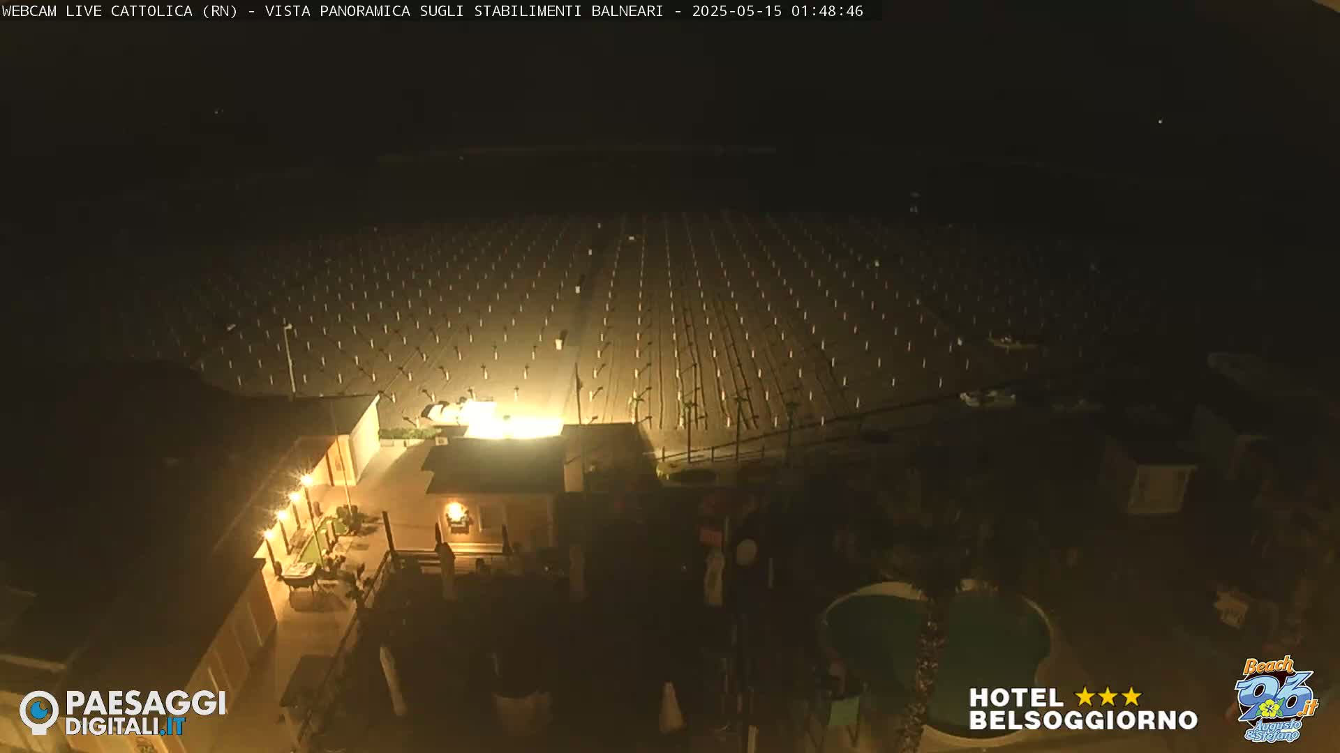 Cattolica Beach Live Cam -  Rimini, Emilia-Romagna, Italy