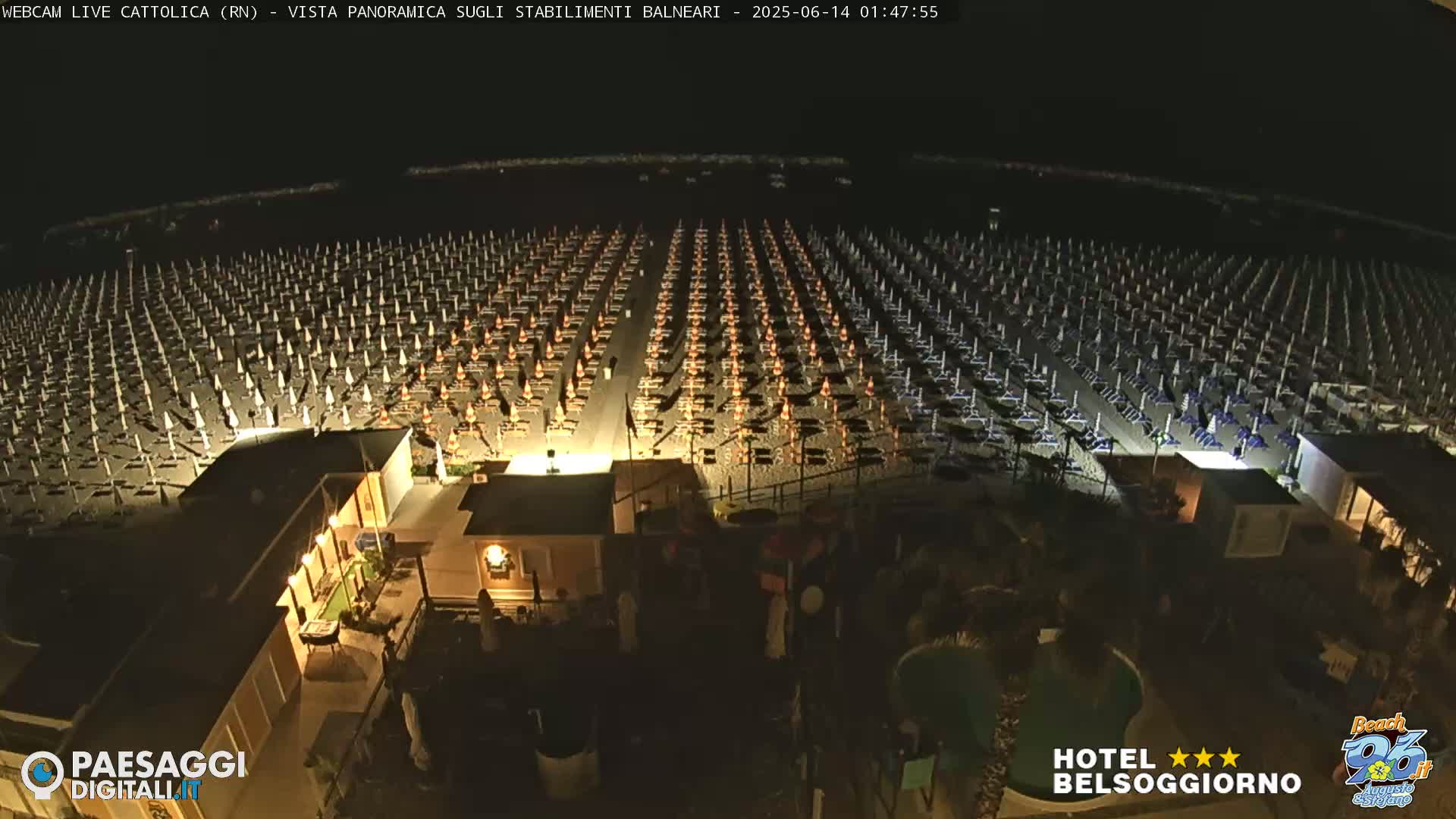 Cattolica Beach Live Cam -  Rimini, Emilia-Romagna, Italy