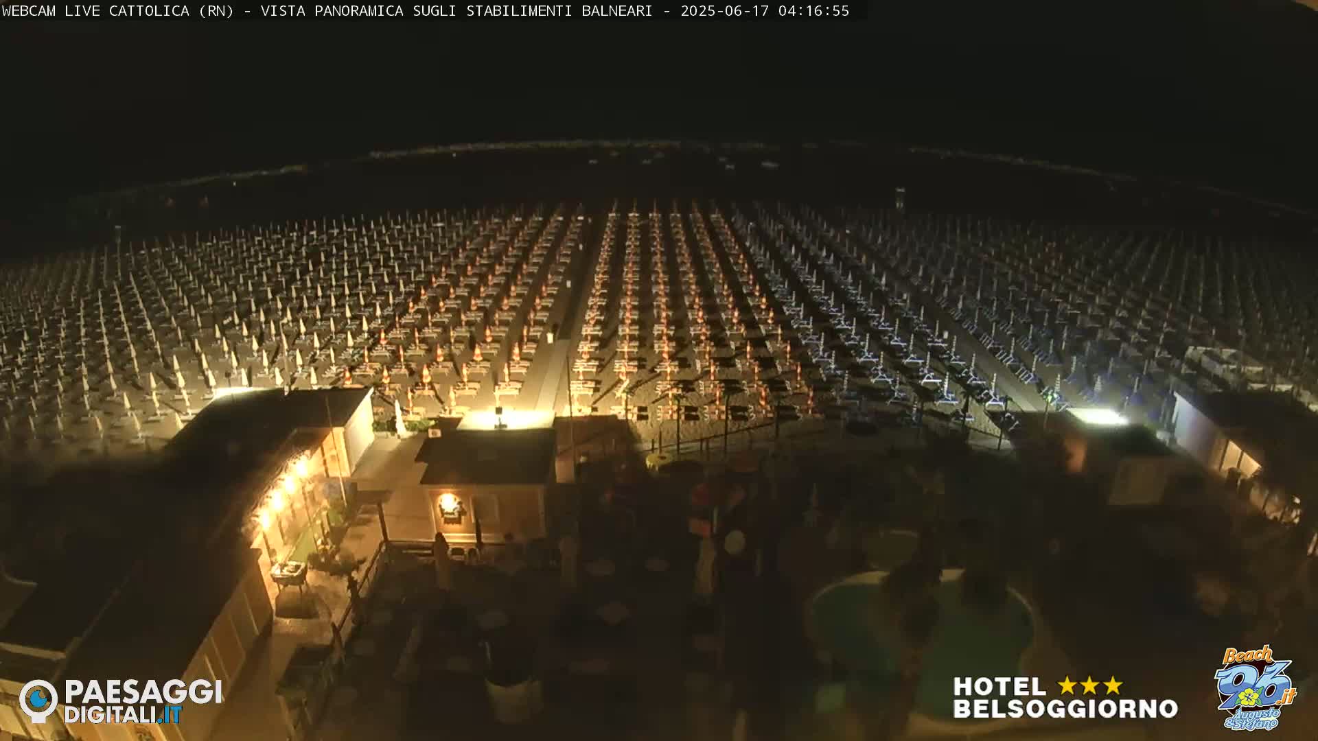 Cattolica Beach Live Cam -  Rimini, Emilia-Romagna, Italy