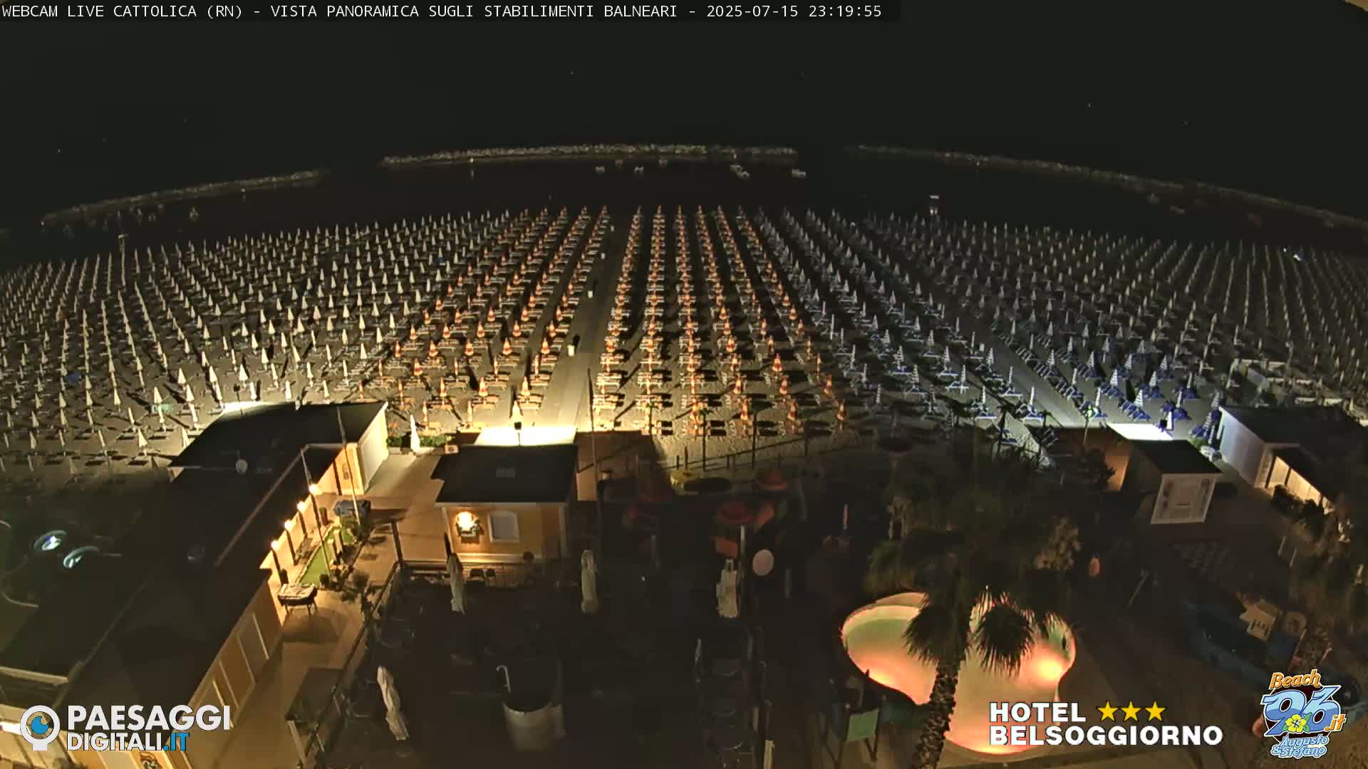 Cattolica Beach Live Cam -  Rimini, Emilia-Romagna, Italy