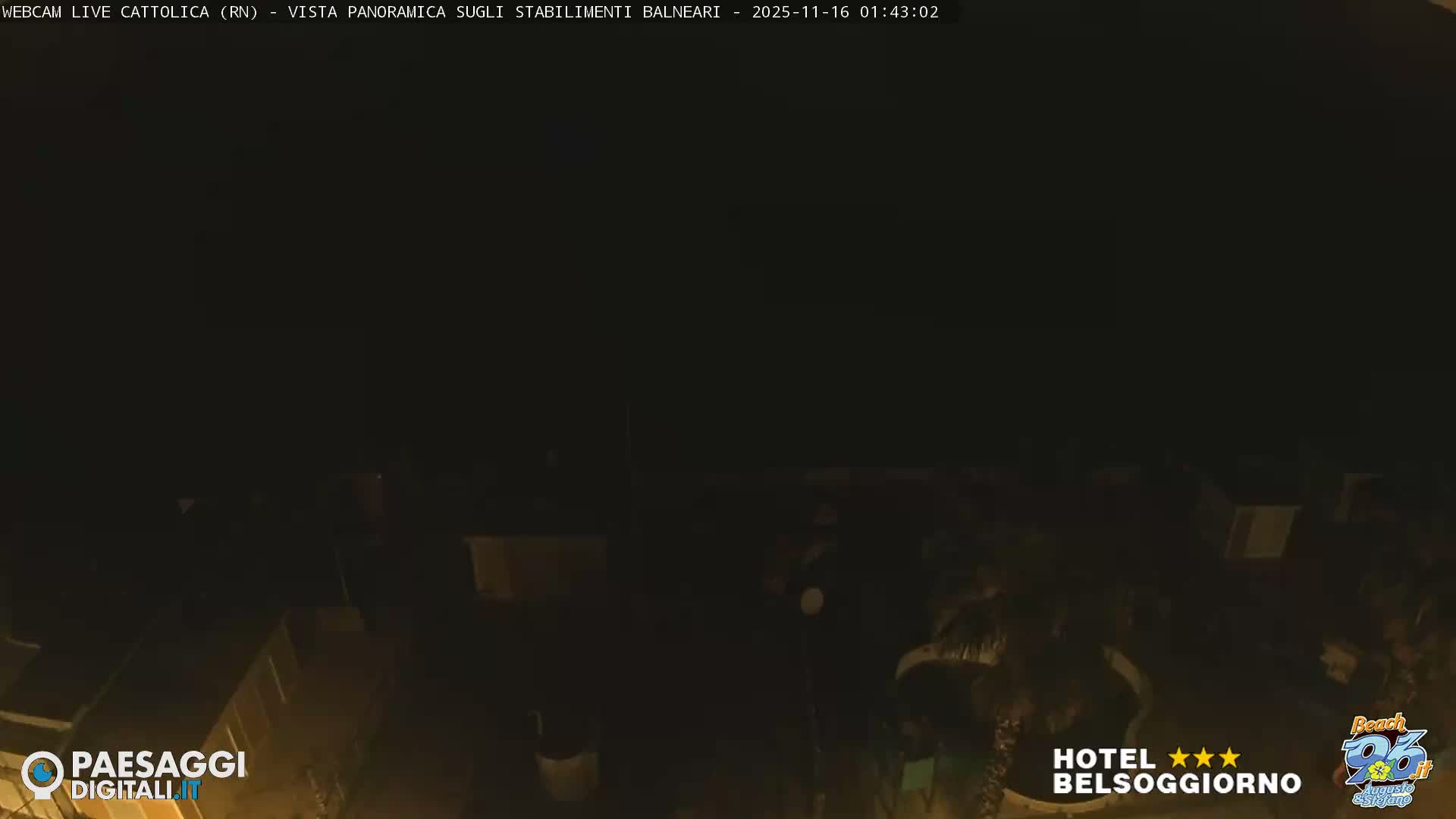 Cattolica Beach Live Cam -  Rimini, Emilia-Romagna, Italy