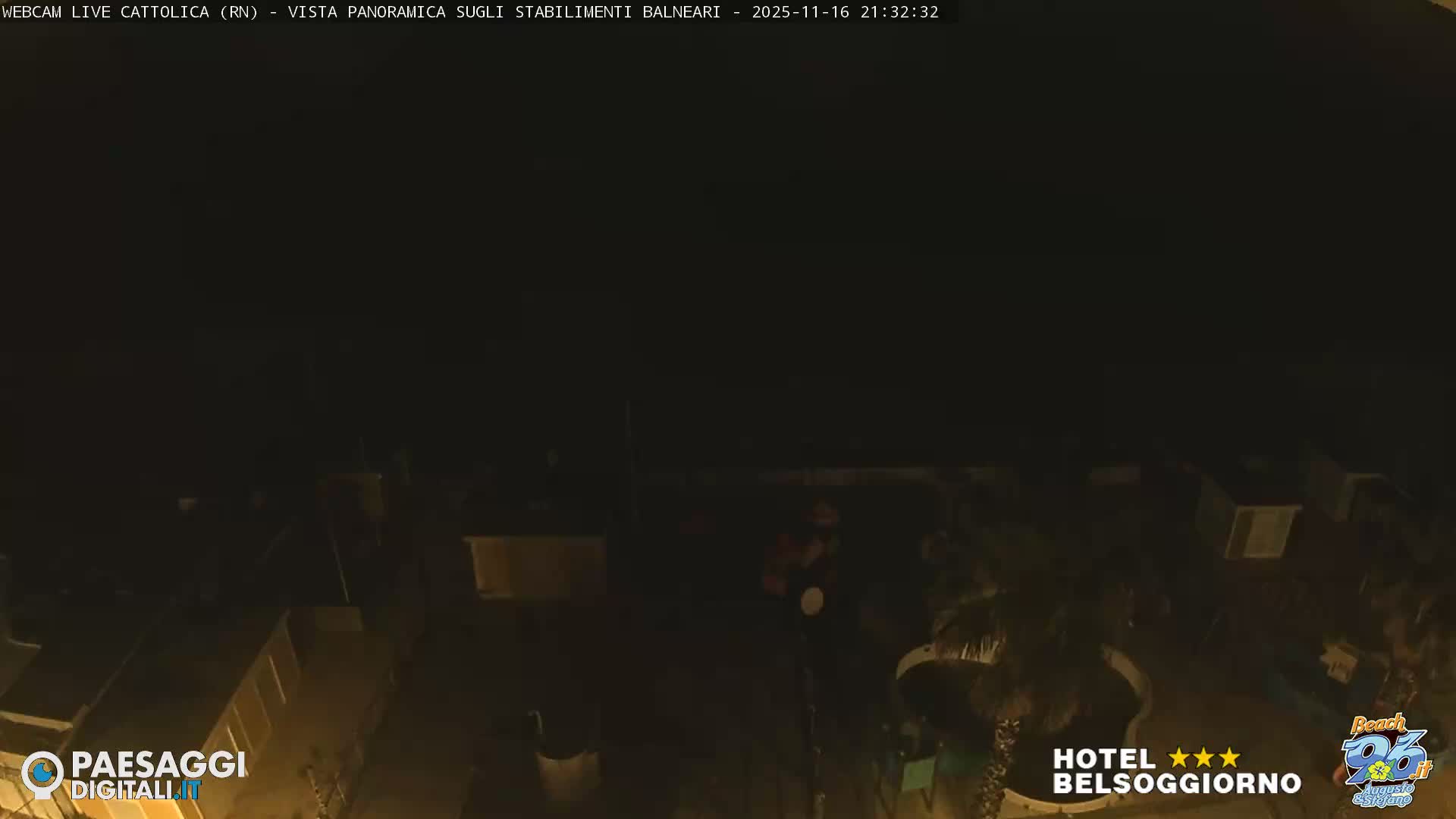 Cattolica Beach Live Cam -  Rimini, Emilia-Romagna, Italy