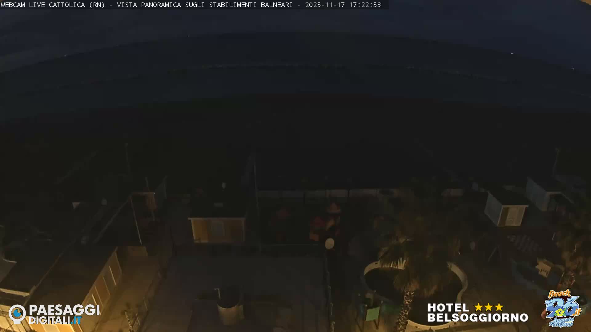 Cattolica Beach Live Cam -  Rimini, Emilia-Romagna, Italy