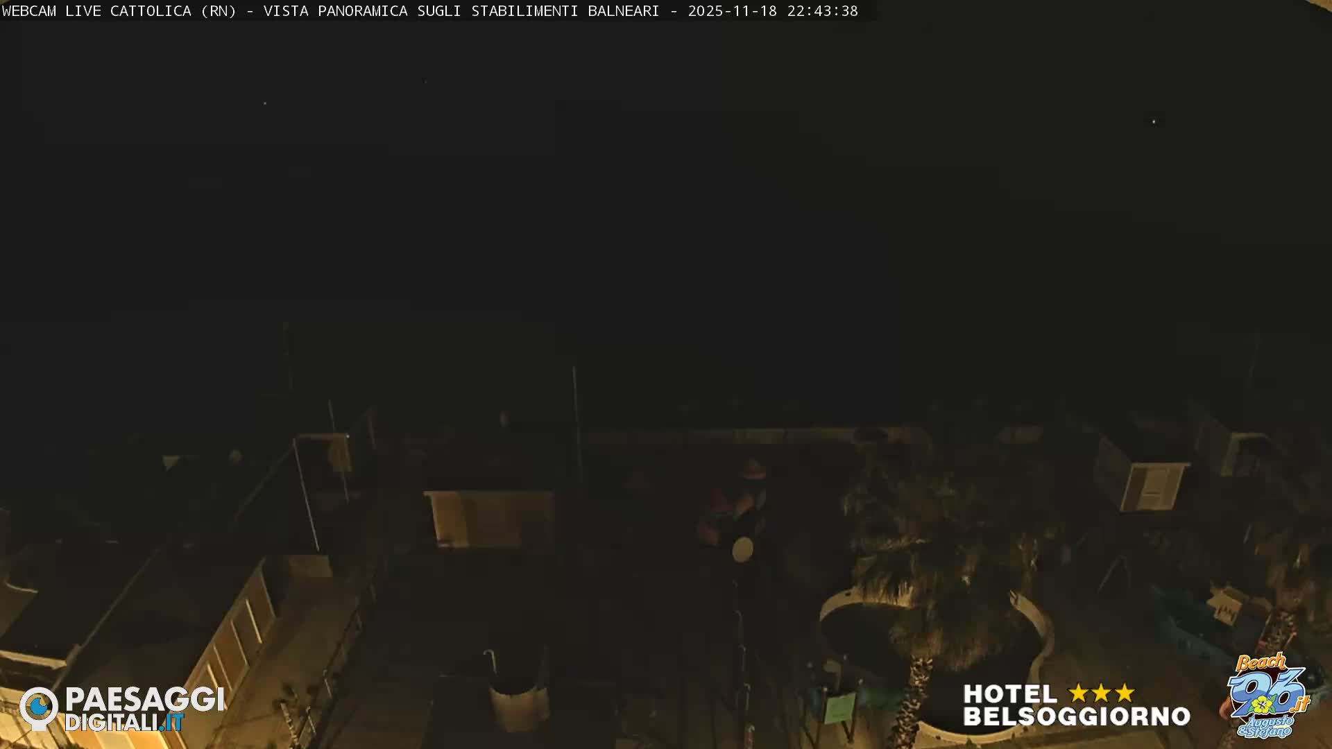 Cattolica Beach Live Cam -  Rimini, Emilia-Romagna, Italy