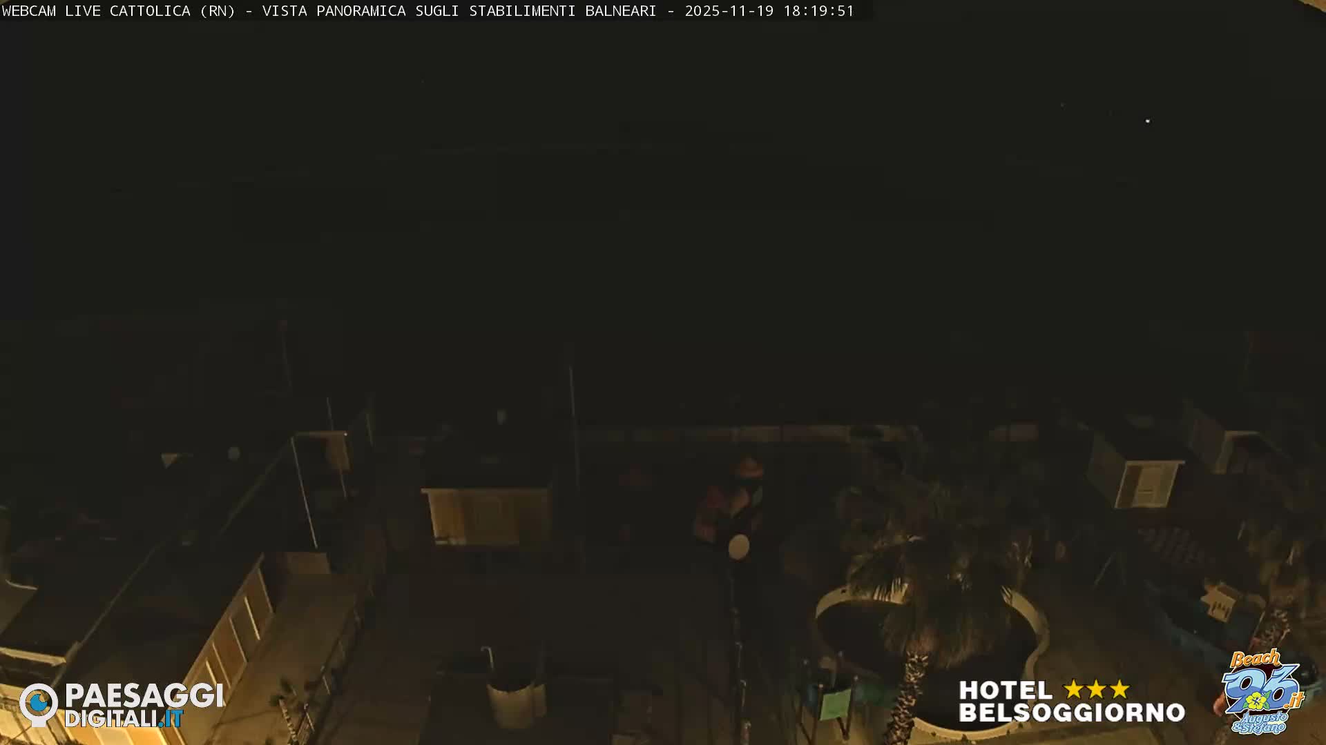 Cattolica Beach Live Cam -  Rimini, Emilia-Romagna, Italy