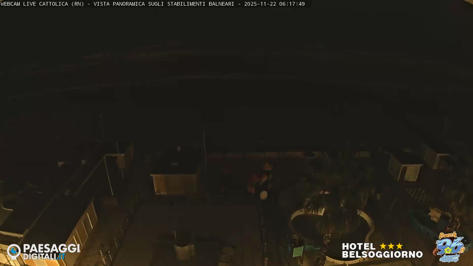 Cattolica Beach Live Cam -  Rimini, Emilia-Romagna, Italy