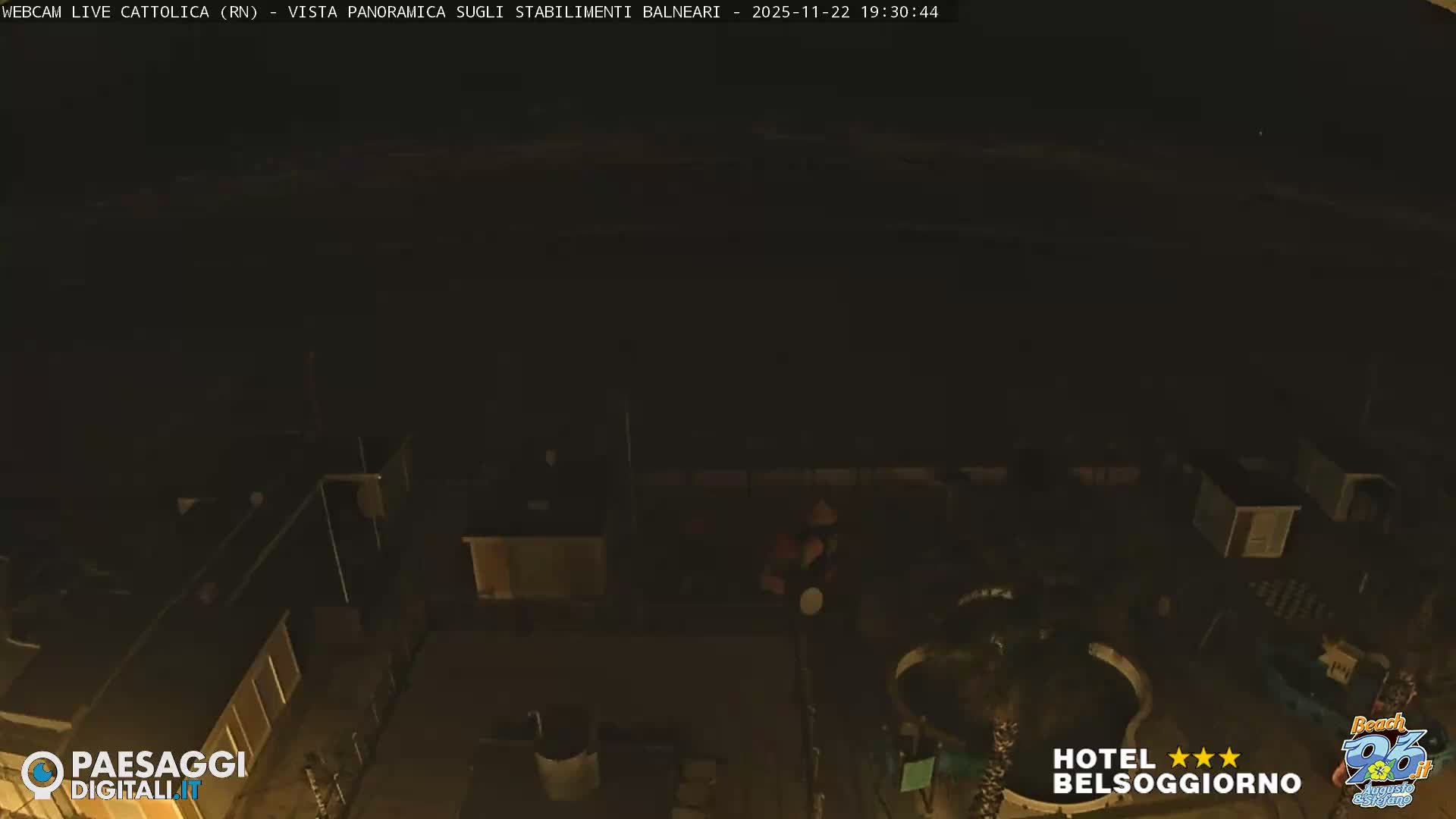 Cattolica Beach Live Cam -  Rimini, Emilia-Romagna, Italy
