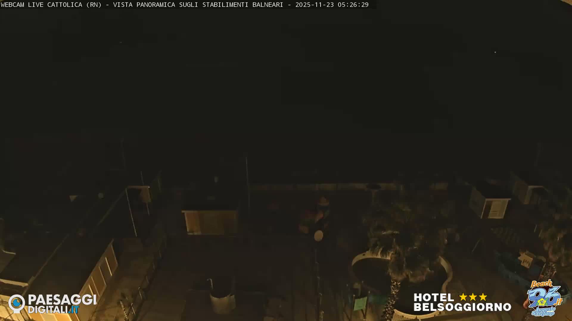 Cattolica Beach Live Cam -  Rimini, Emilia-Romagna, Italy