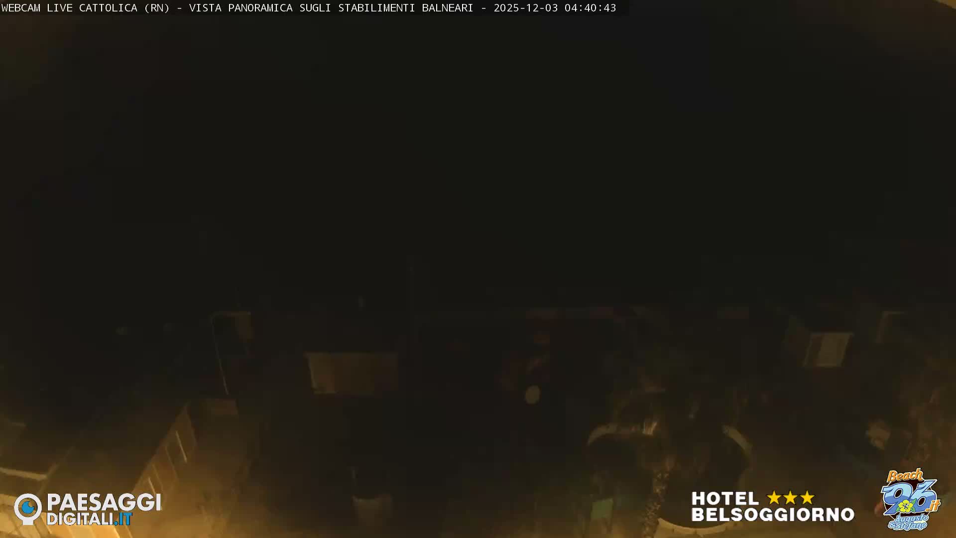 Cattolica Beach Live Cam -  Rimini, Emilia-Romagna, Italy