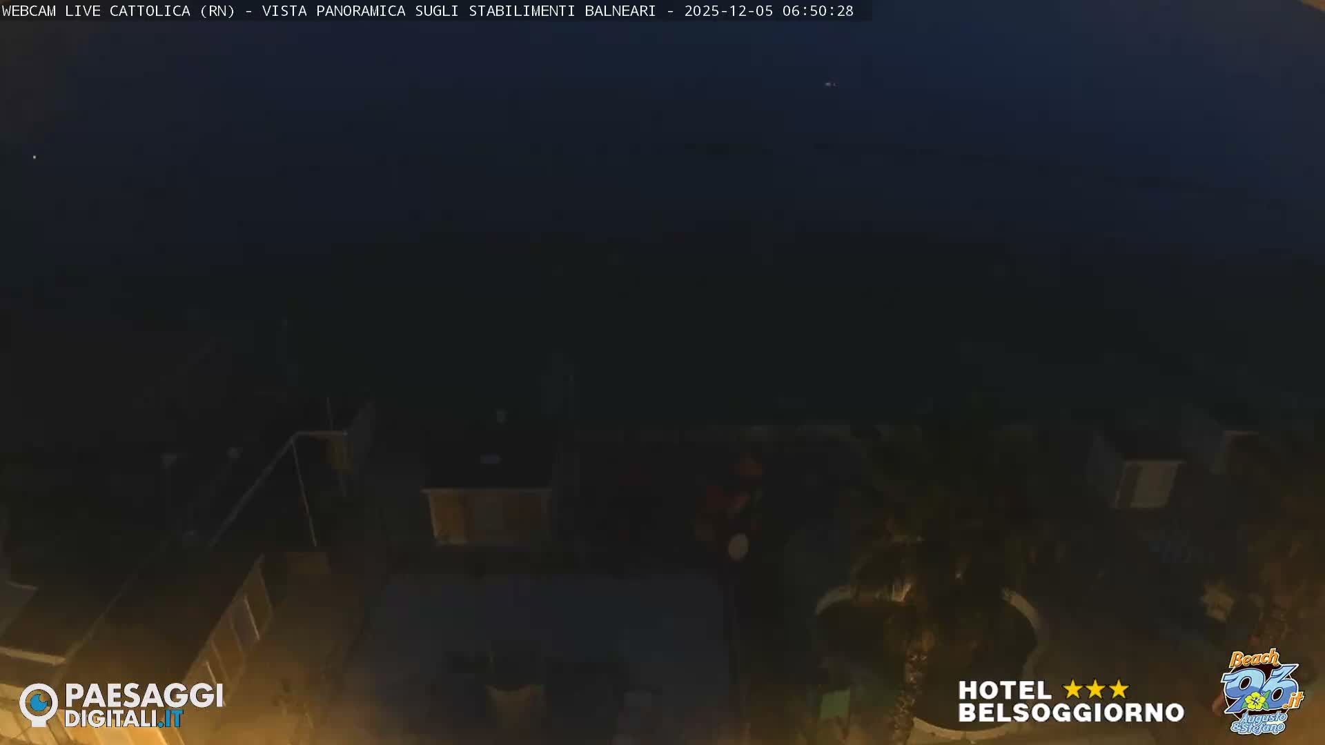 Cattolica Beach Live Cam -  Rimini, Emilia-Romagna, Italy