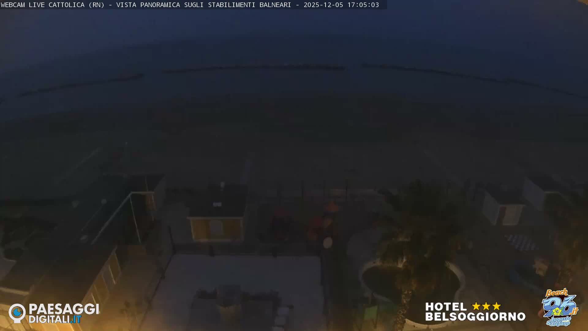 Cattolica Beach Live Cam -  Rimini, Emilia-Romagna, Italy
