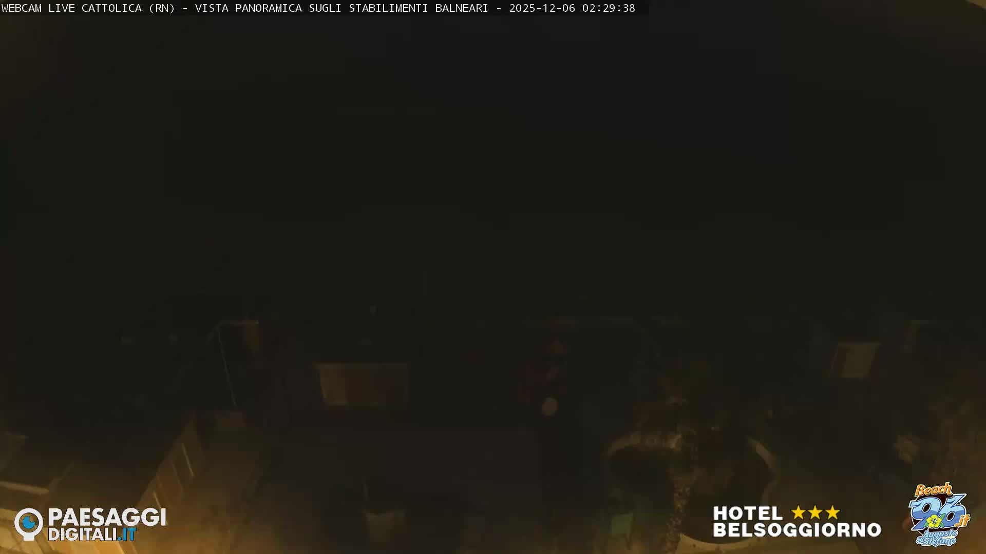 Cattolica Beach Live Cam -  Rimini, Emilia-Romagna, Italy