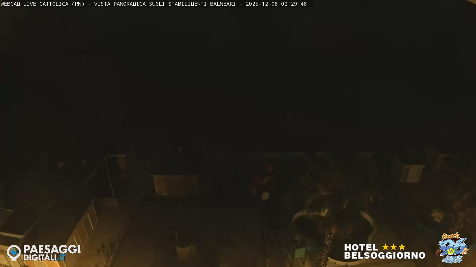 Cattolica Beach Live Cam -  Rimini, Emilia-Romagna, Italy