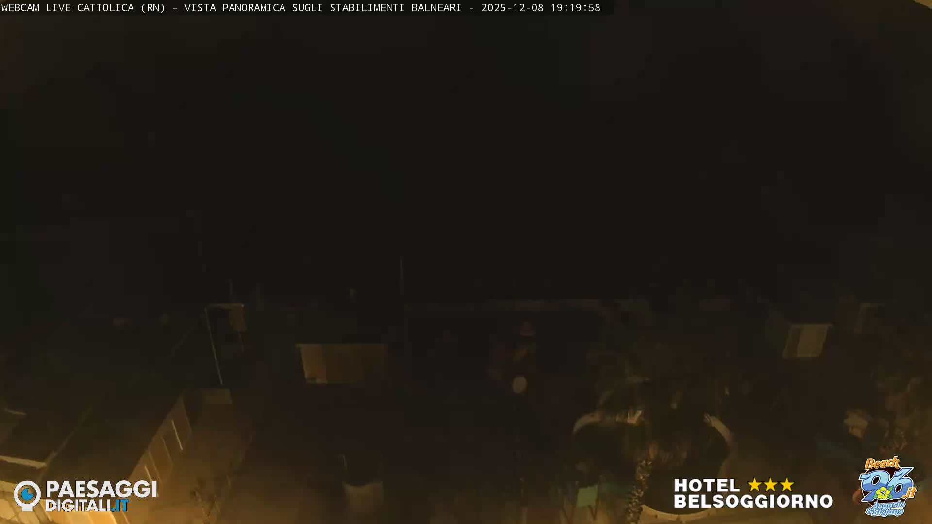 Cattolica Beach Live Cam -  Rimini, Emilia-Romagna, Italy