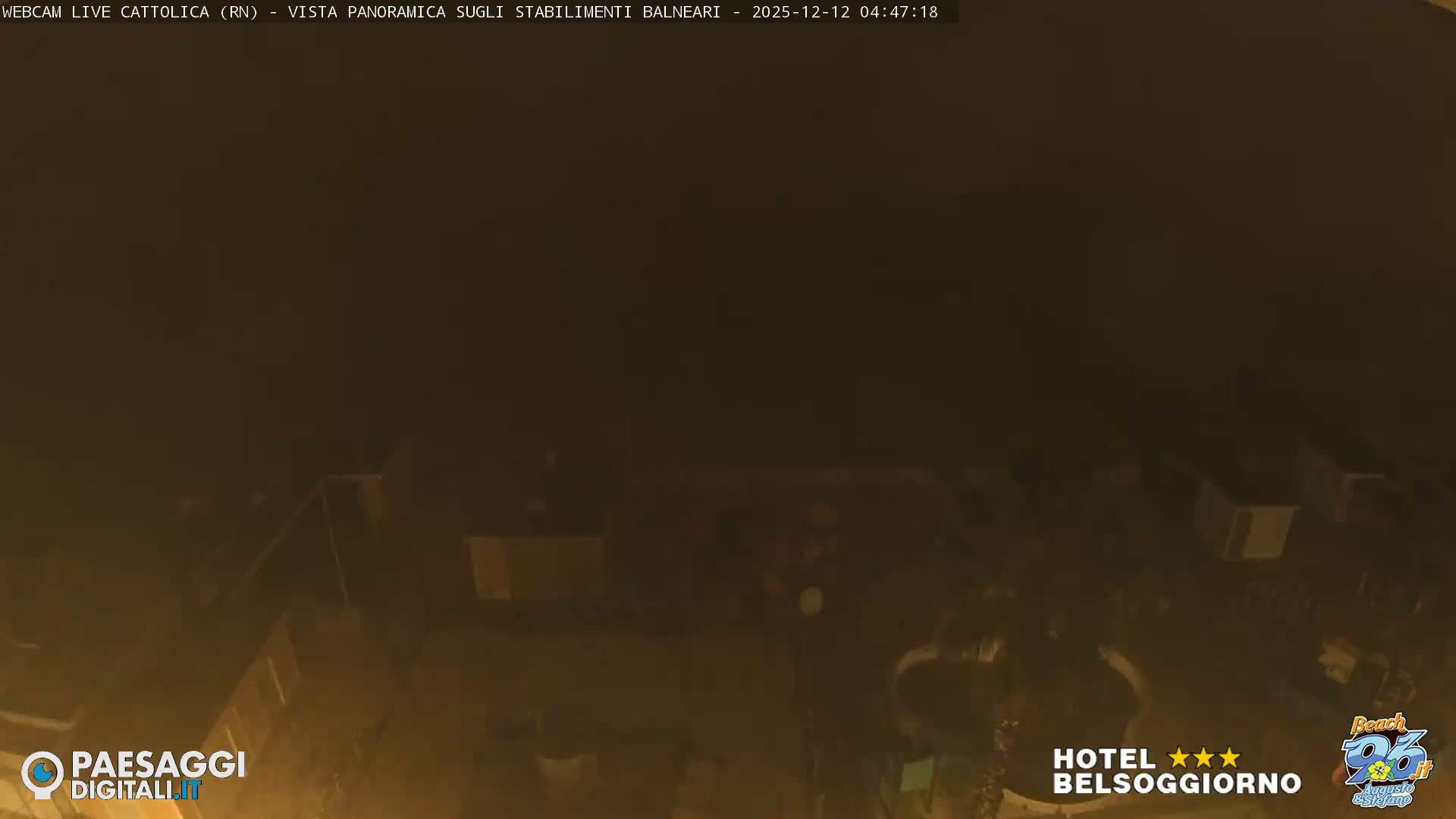 Cattolica Beach Live Cam -  Rimini, Emilia-Romagna, Italy