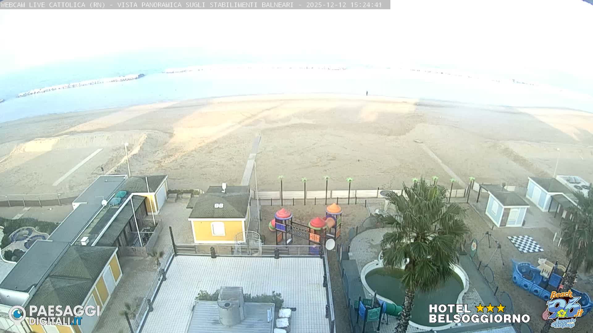 Cattolica Beach Live Cam -  Rimini, Emilia-Romagna, Italy
