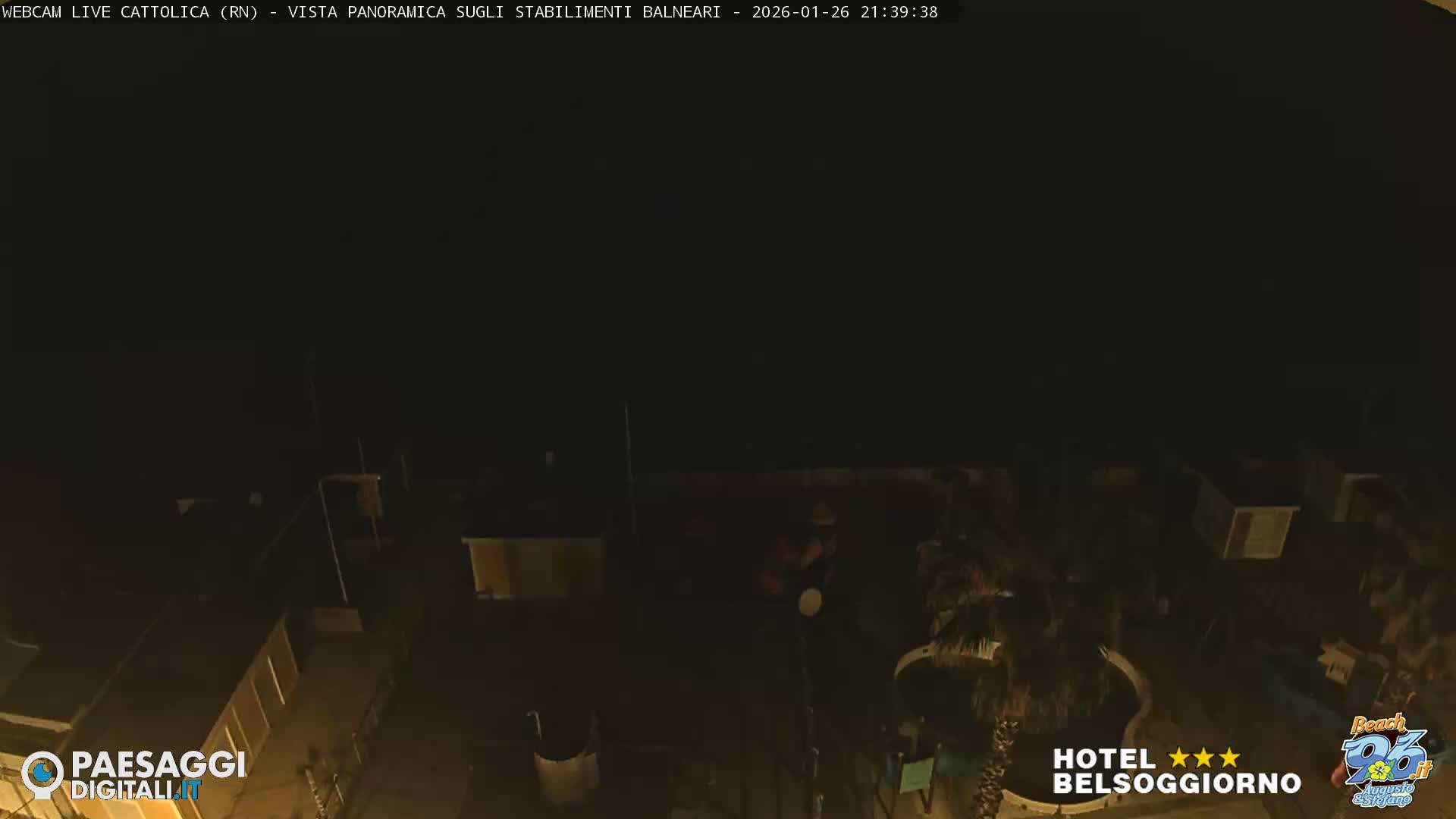 Cattolica Beach Live Cam -  Rimini, Emilia-Romagna, Italy