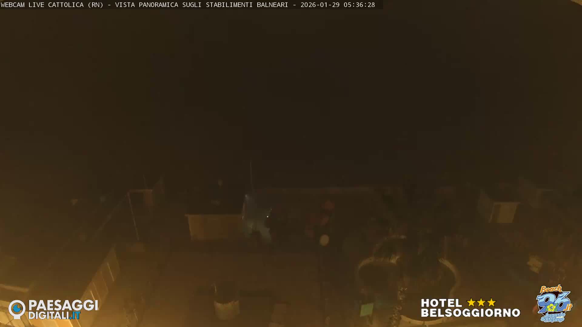Cattolica Beach Live Cam -  Rimini, Emilia-Romagna, Italy