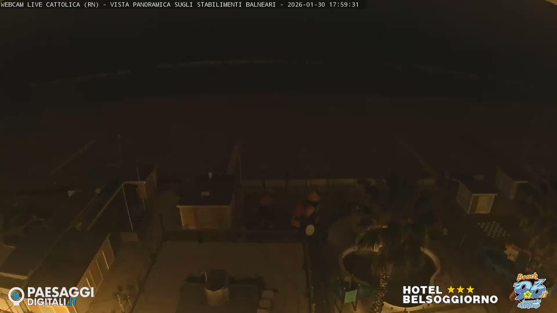 Cattolica Beach Live Cam -  Rimini, Emilia-Romagna, Italy