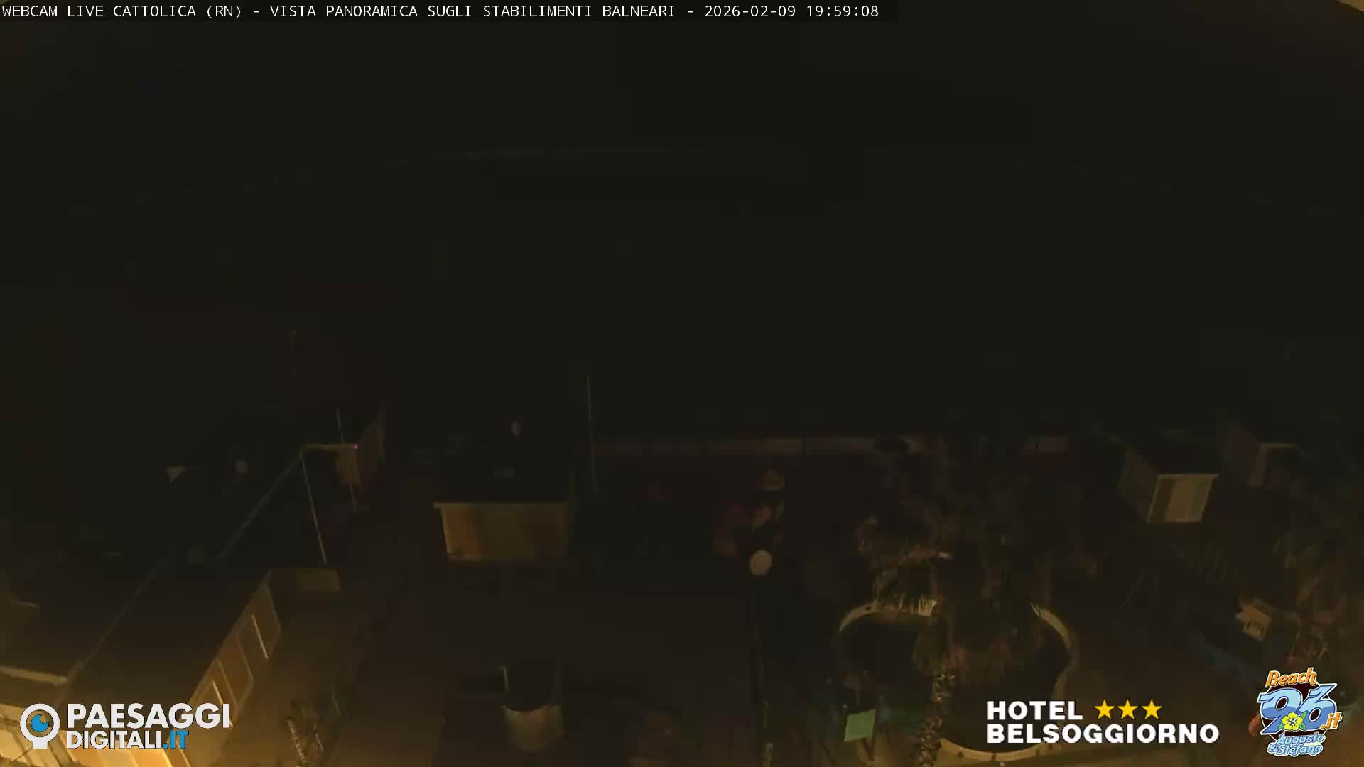 Cattolica Beach Live Cam -  Rimini, Emilia-Romagna, Italy