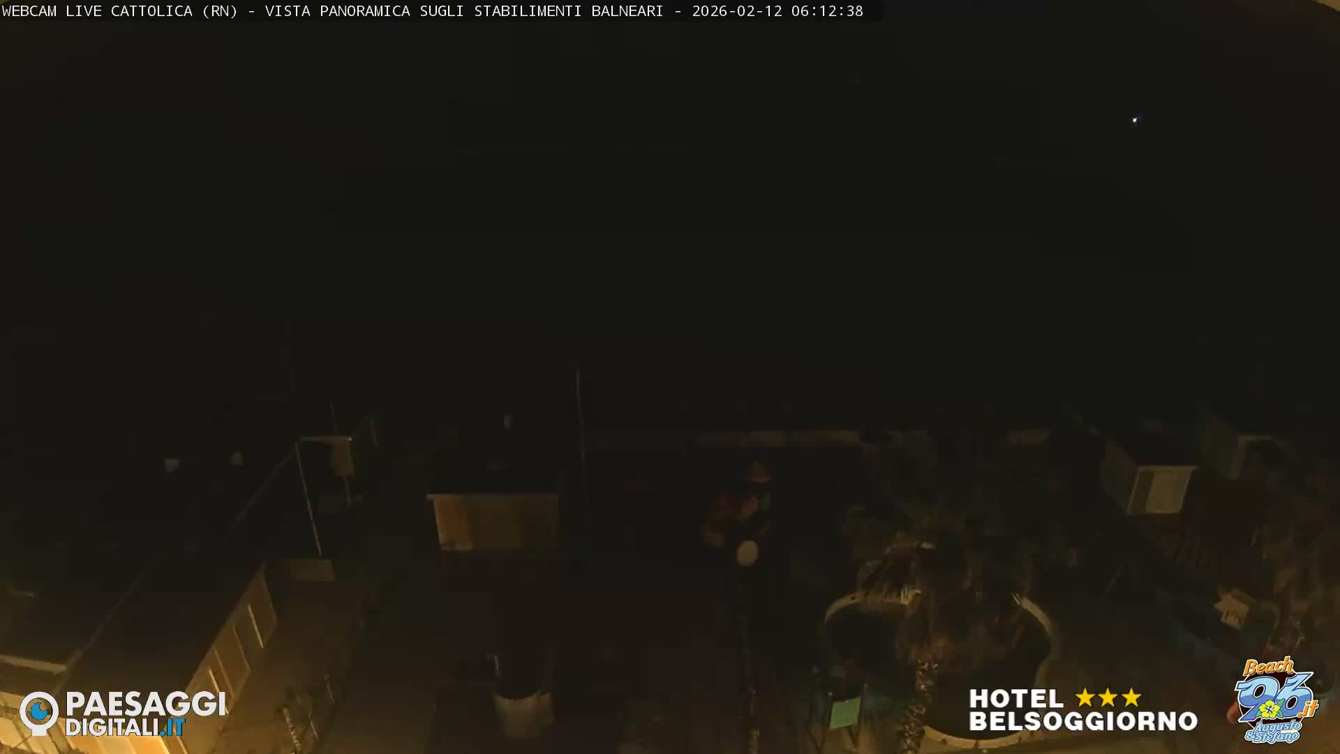 Cattolica Beach Live Cam -  Rimini, Emilia-Romagna, Italy