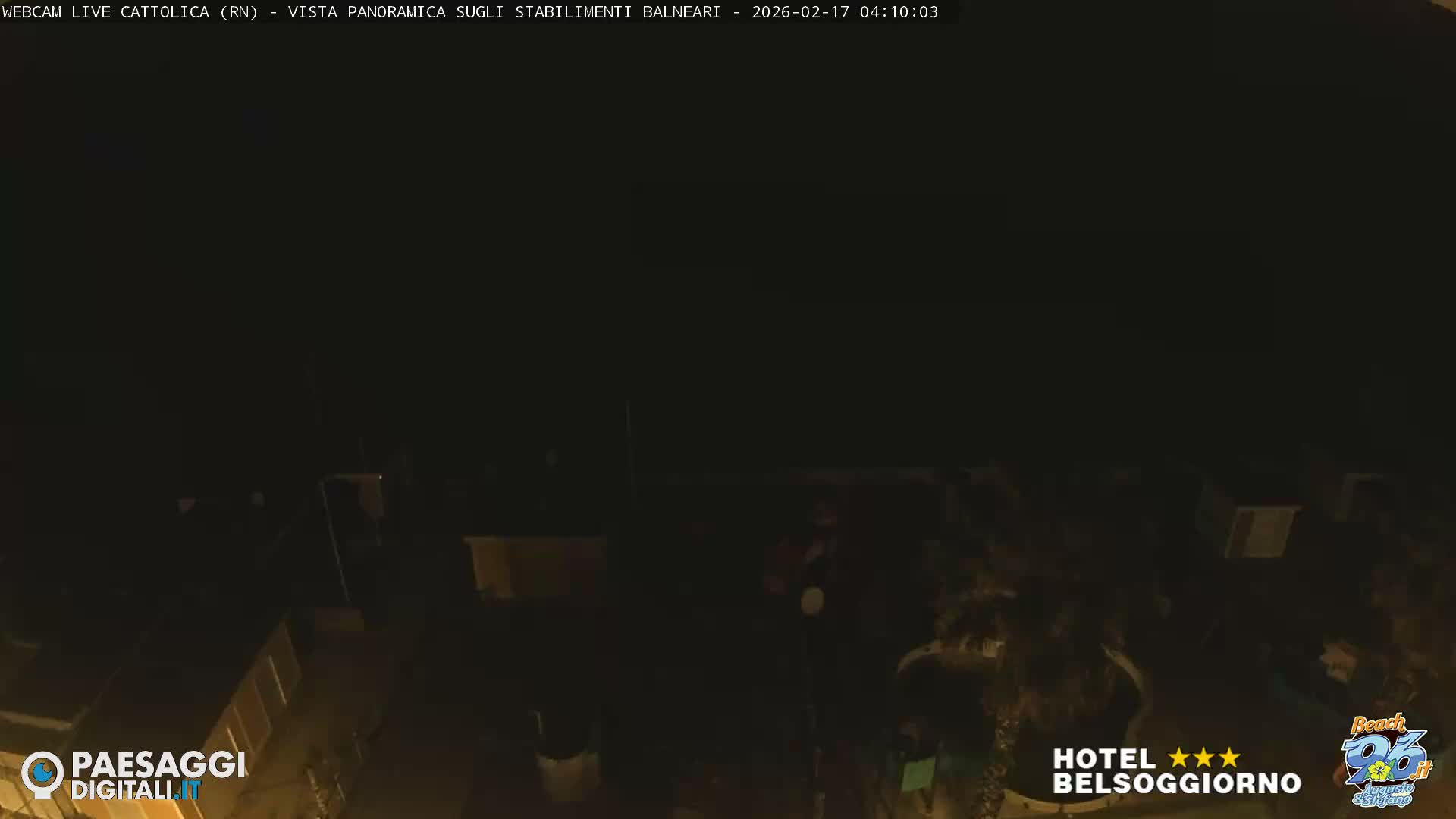 Cattolica Beach Live Cam -  Rimini, Emilia-Romagna, Italy