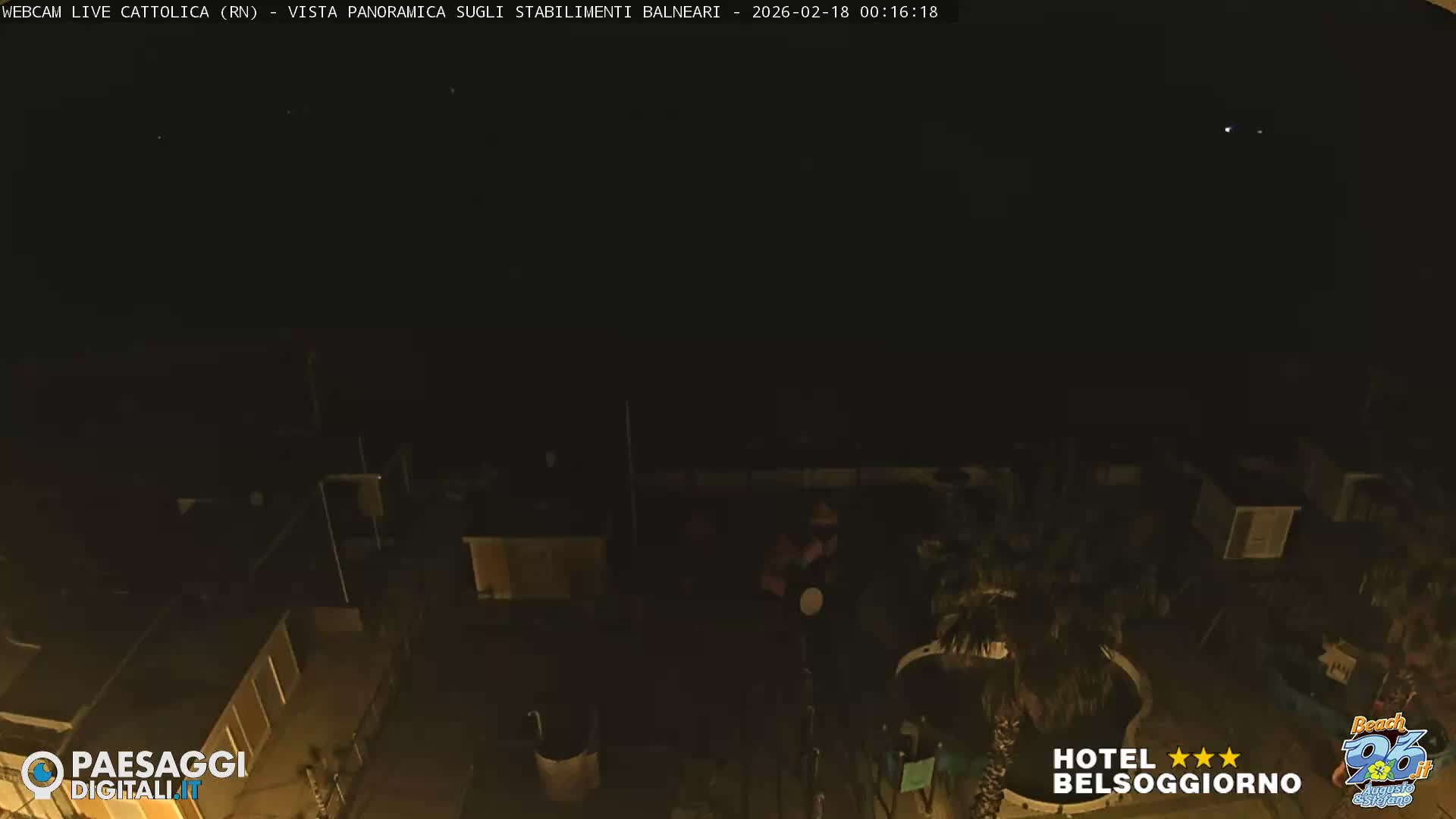 Cattolica Beach Live Cam -  Rimini, Emilia-Romagna, Italy