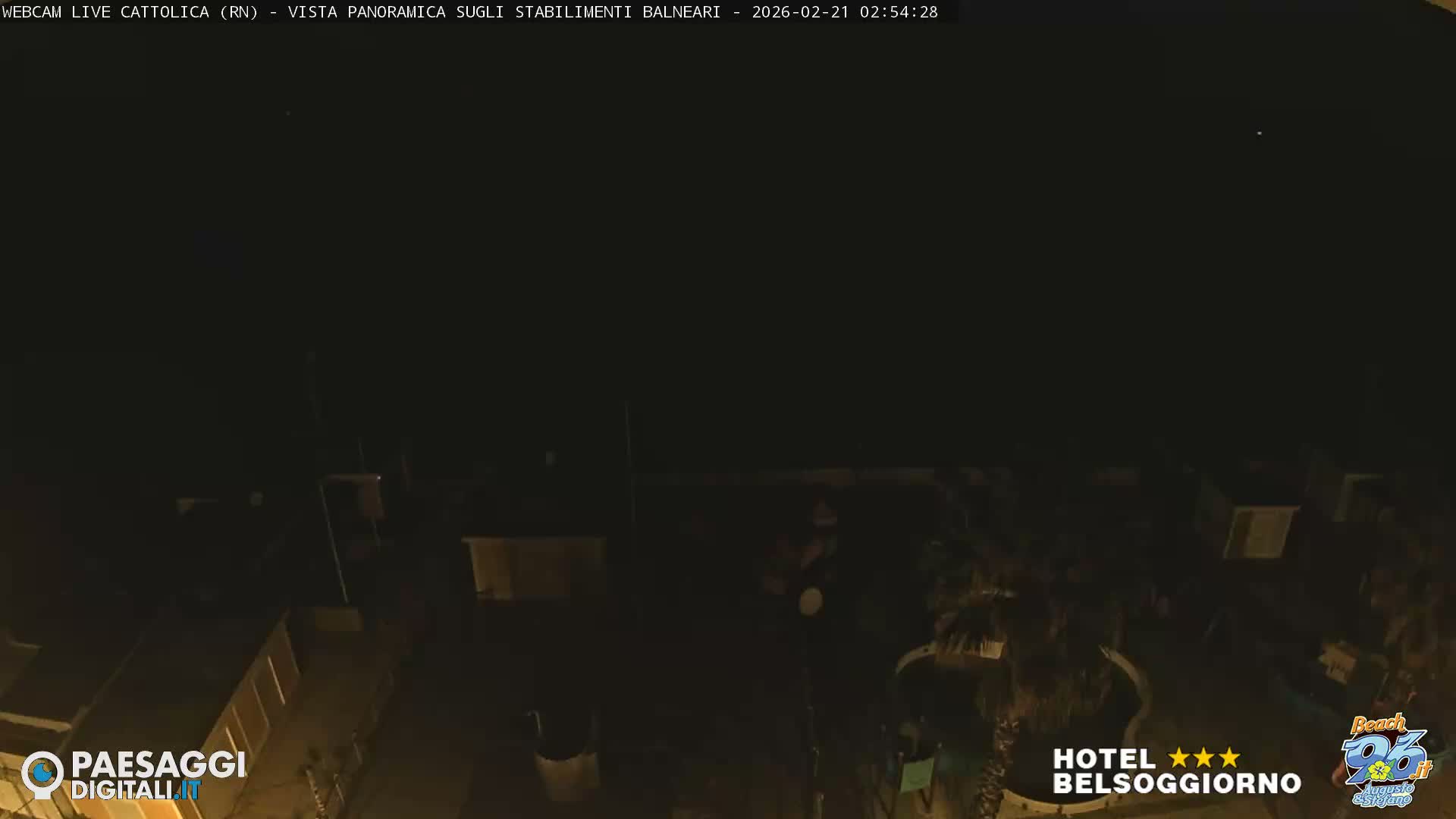 Cattolica Beach Live Cam -  Rimini, Emilia-Romagna, Italy