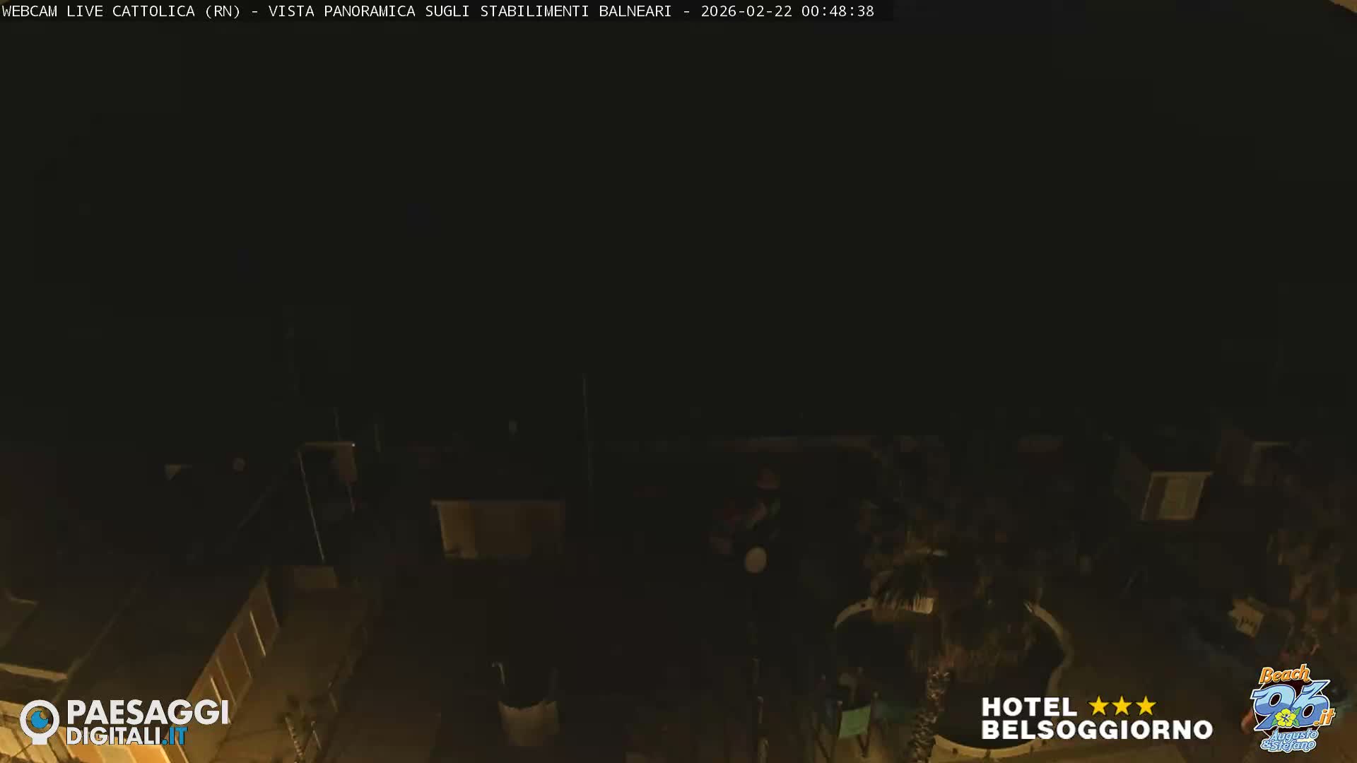 Cattolica Beach Live Cam -  Rimini, Emilia-Romagna, Italy
