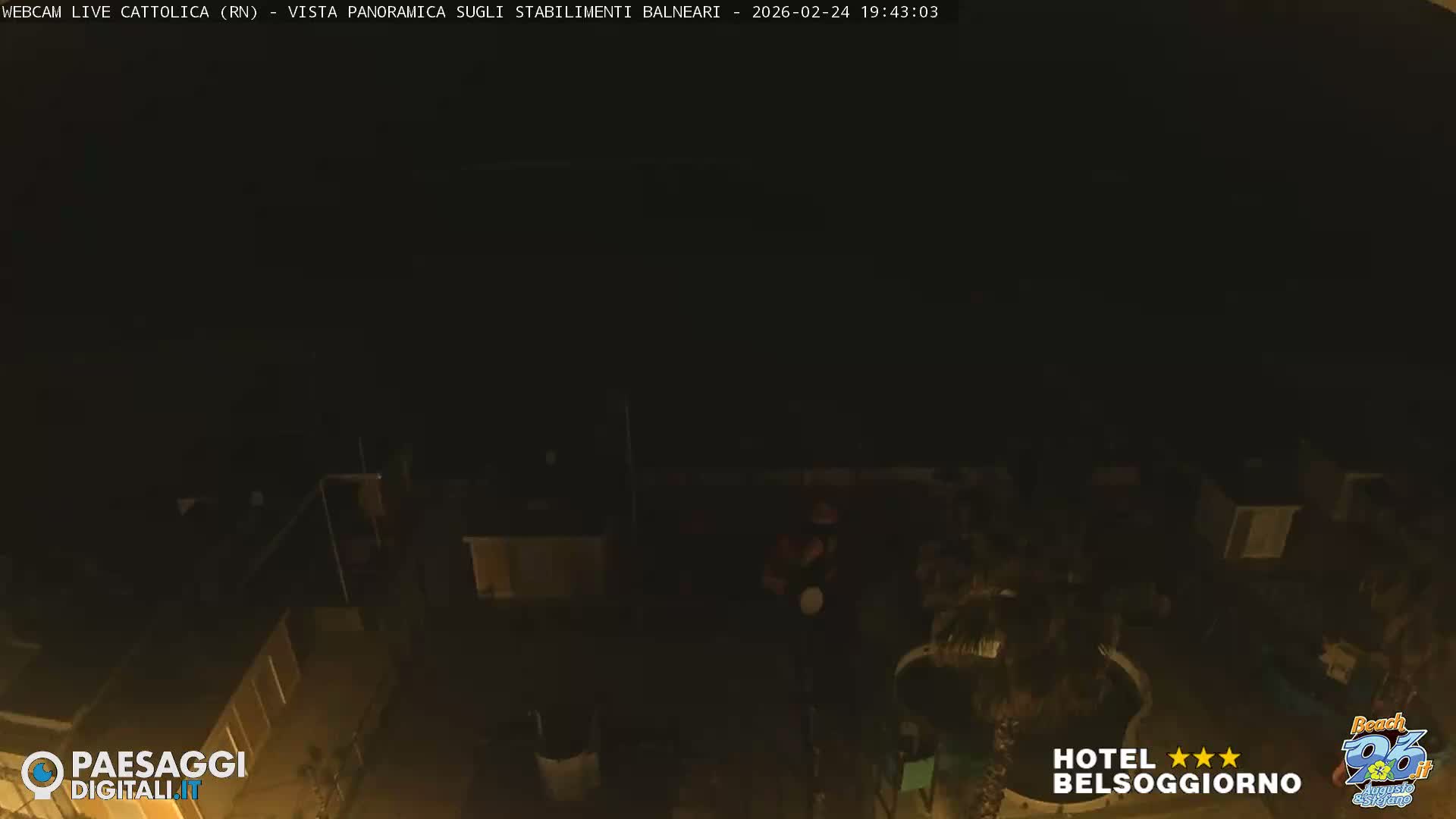 Cattolica Beach Live Cam -  Rimini, Emilia-Romagna, Italy