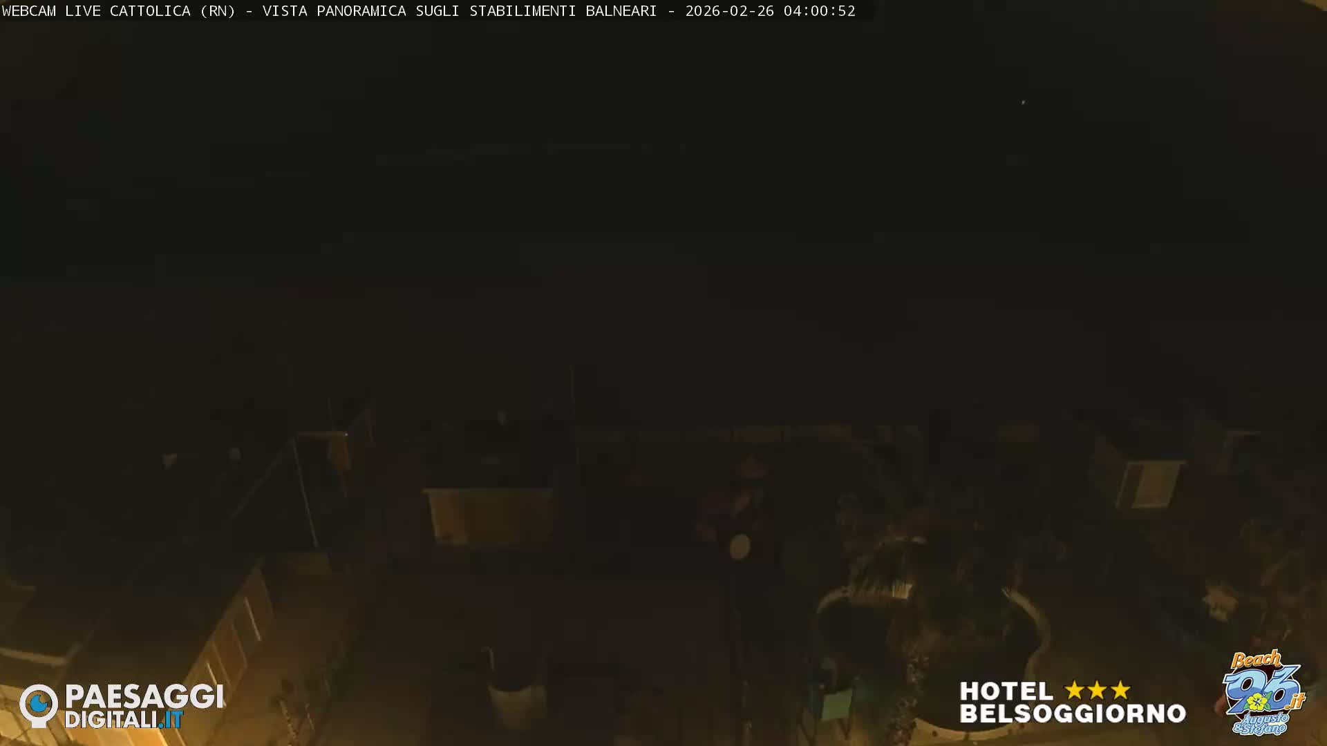 Cattolica Beach Live Cam -  Rimini, Emilia-Romagna, Italy