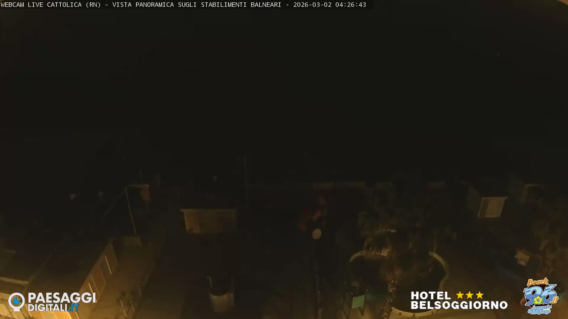 Cattolica Beach Live Cam -  Rimini, Emilia-Romagna, Italy