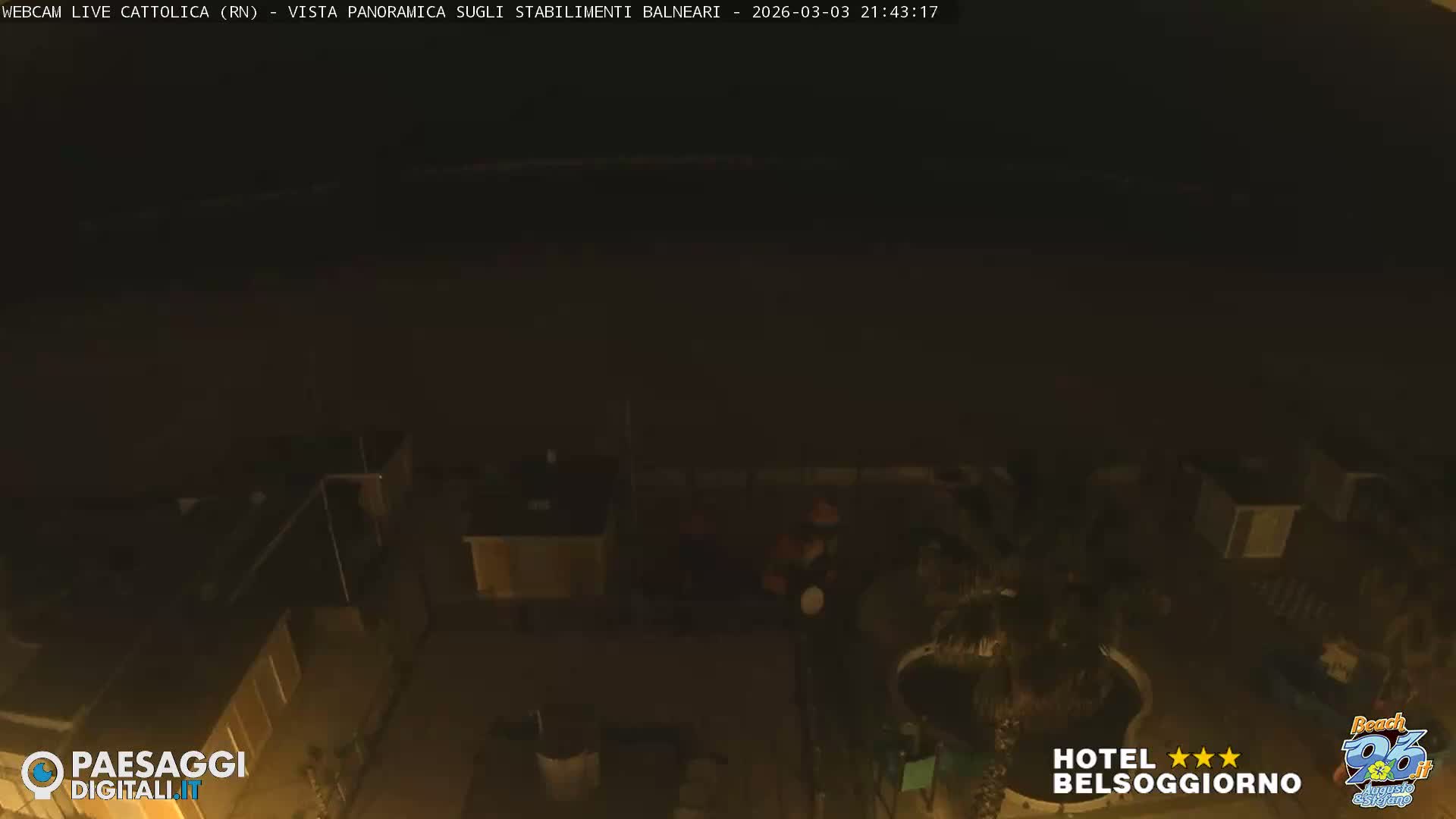 Cattolica Beach Live Cam -  Rimini, Emilia-Romagna, Italy