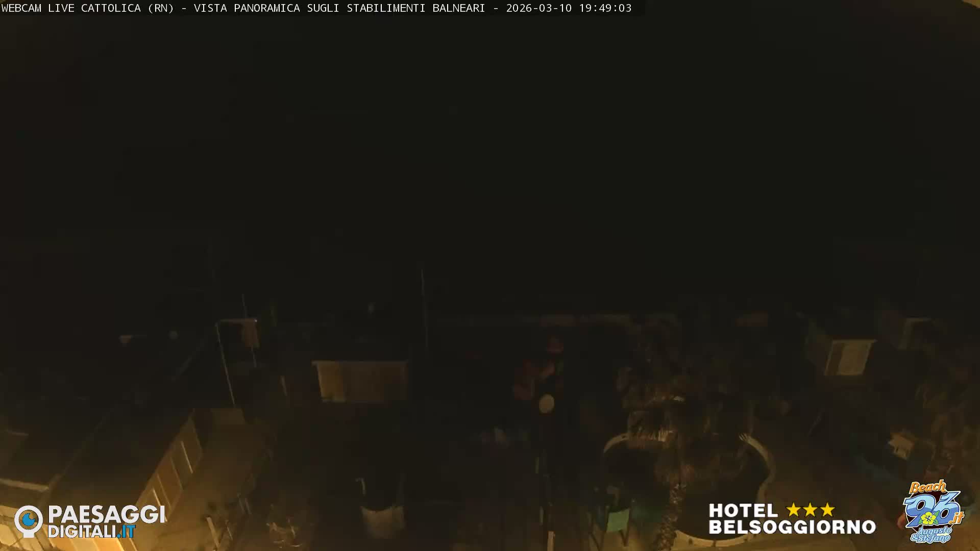 Cattolica Beach Live Cam -  Rimini, Emilia-Romagna, Italy