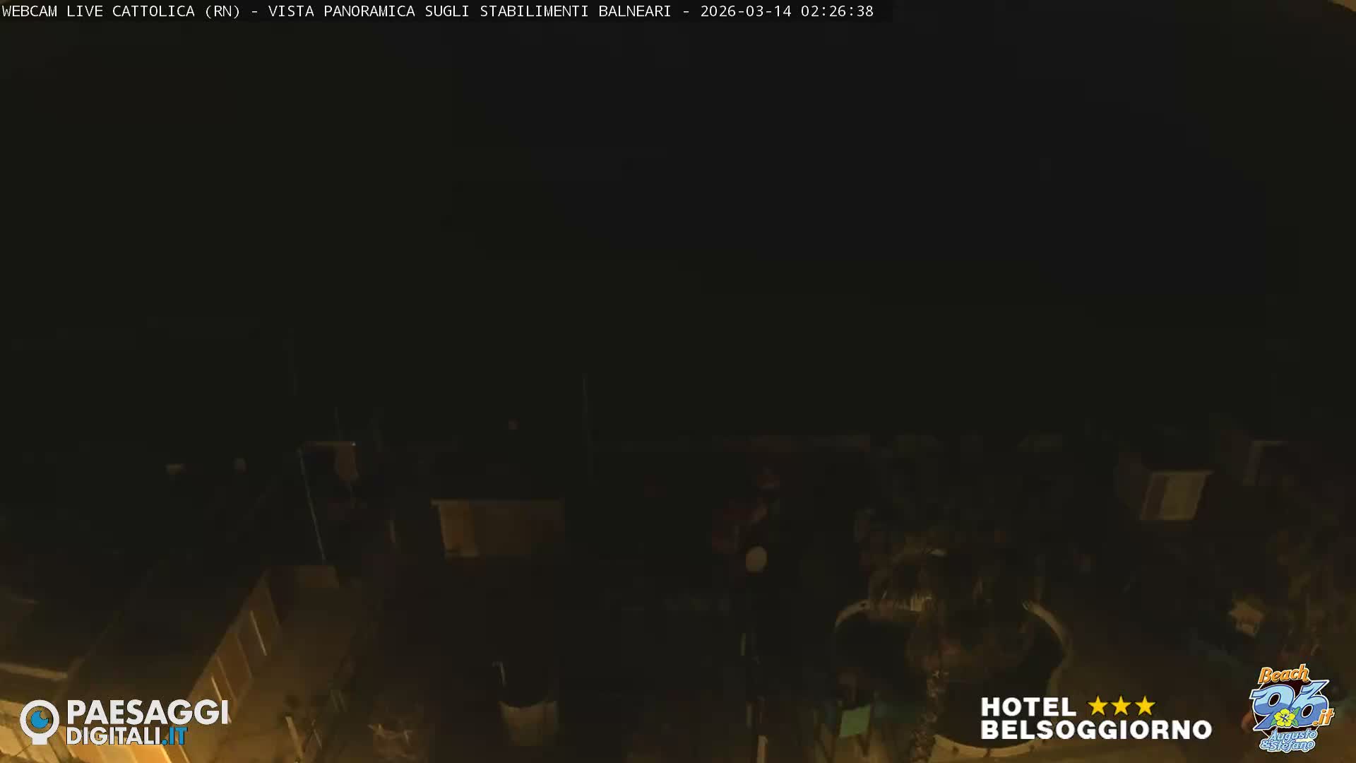 Cattolica Beach Live Cam -  Rimini, Emilia-Romagna, Italy