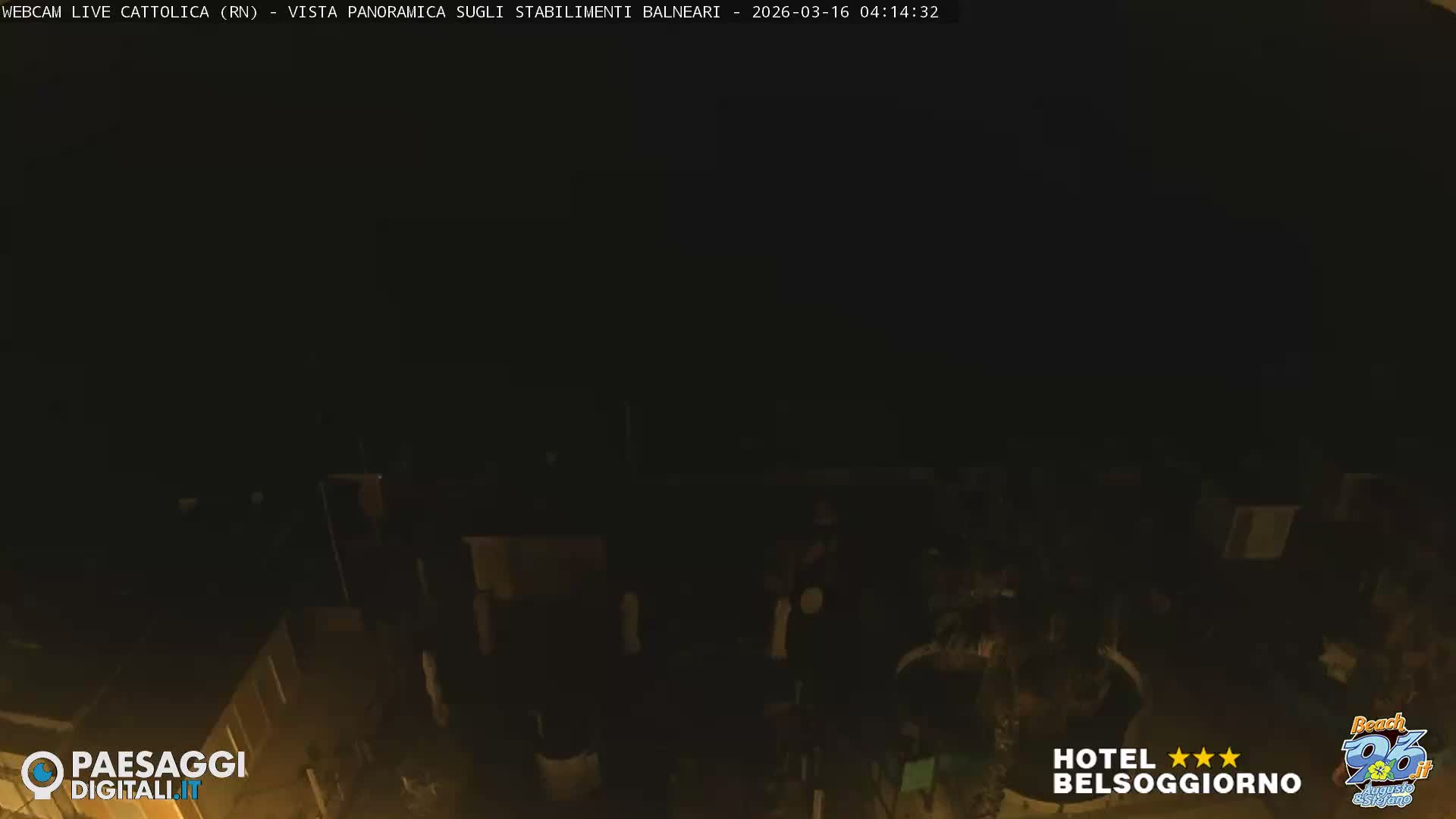 Cattolica Beach Live Cam -  Rimini, Emilia-Romagna, Italy