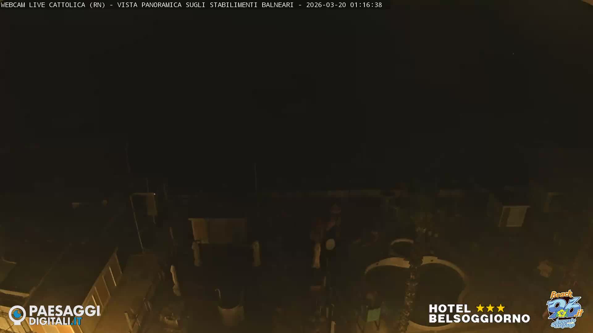 Cattolica Beach Live Cam -  Rimini, Emilia-Romagna, Italy