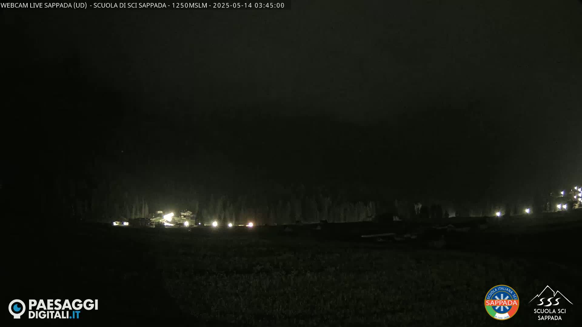  Sappada City Ski School & Ski Slope Live Cam - Udine, Friuli-Venezia Giulia, Italy