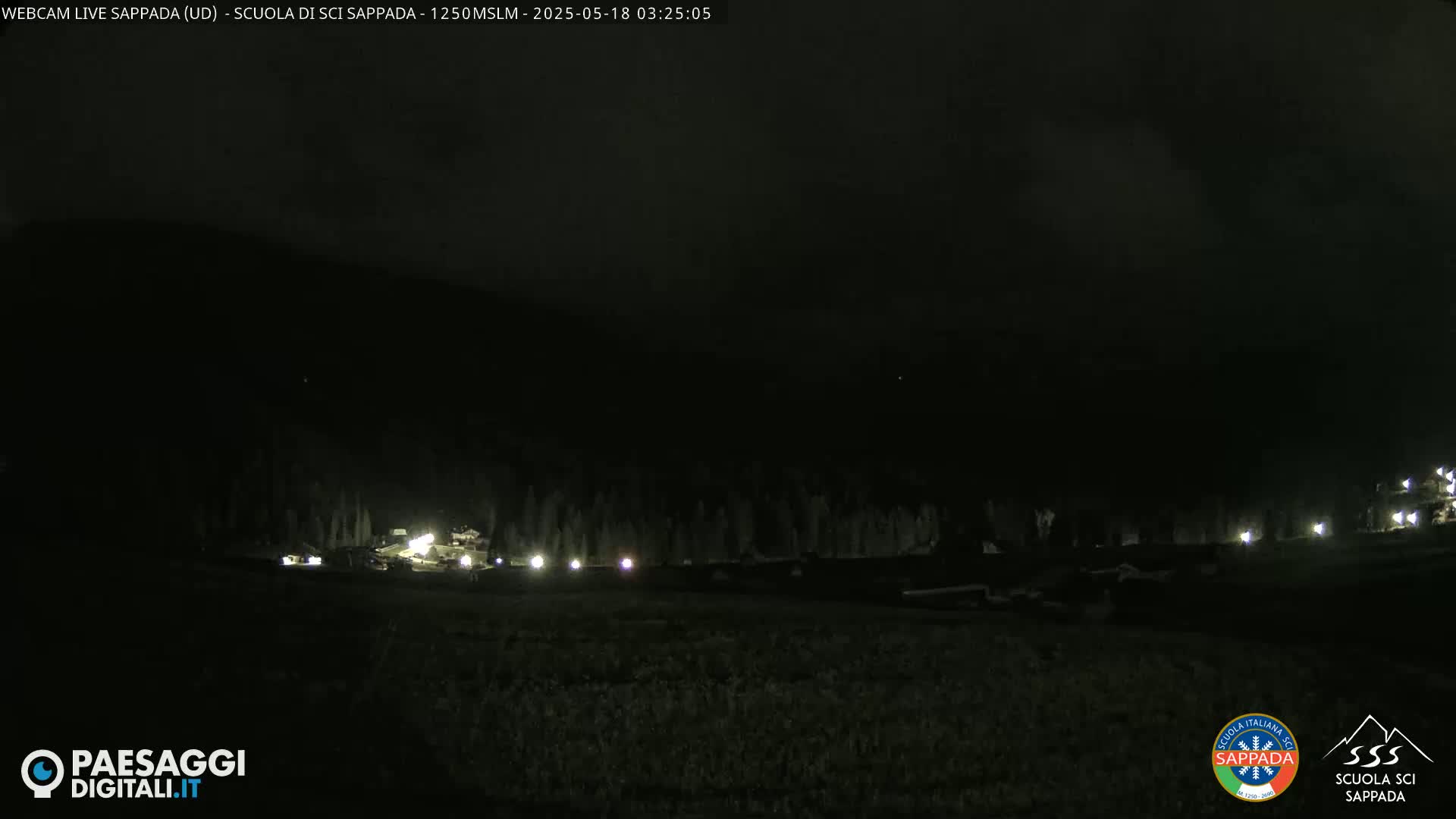  Sappada City Ski School & Ski Slope Live Cam - Udine, Friuli-Venezia Giulia, Italy