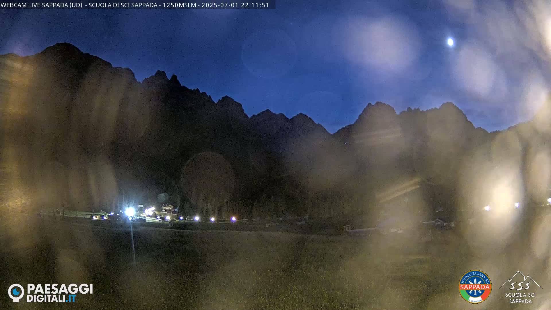  Sappada City Ski School & Ski Slope Live Cam - Udine, Friuli-Venezia Giulia, Italy