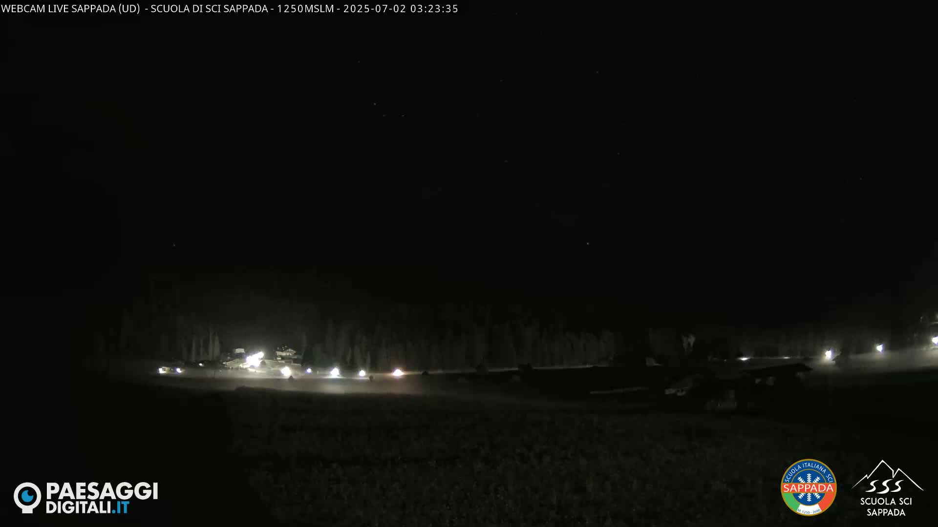  Sappada City Ski School & Ski Slope Live Cam - Udine, Friuli-Venezia Giulia, Italy