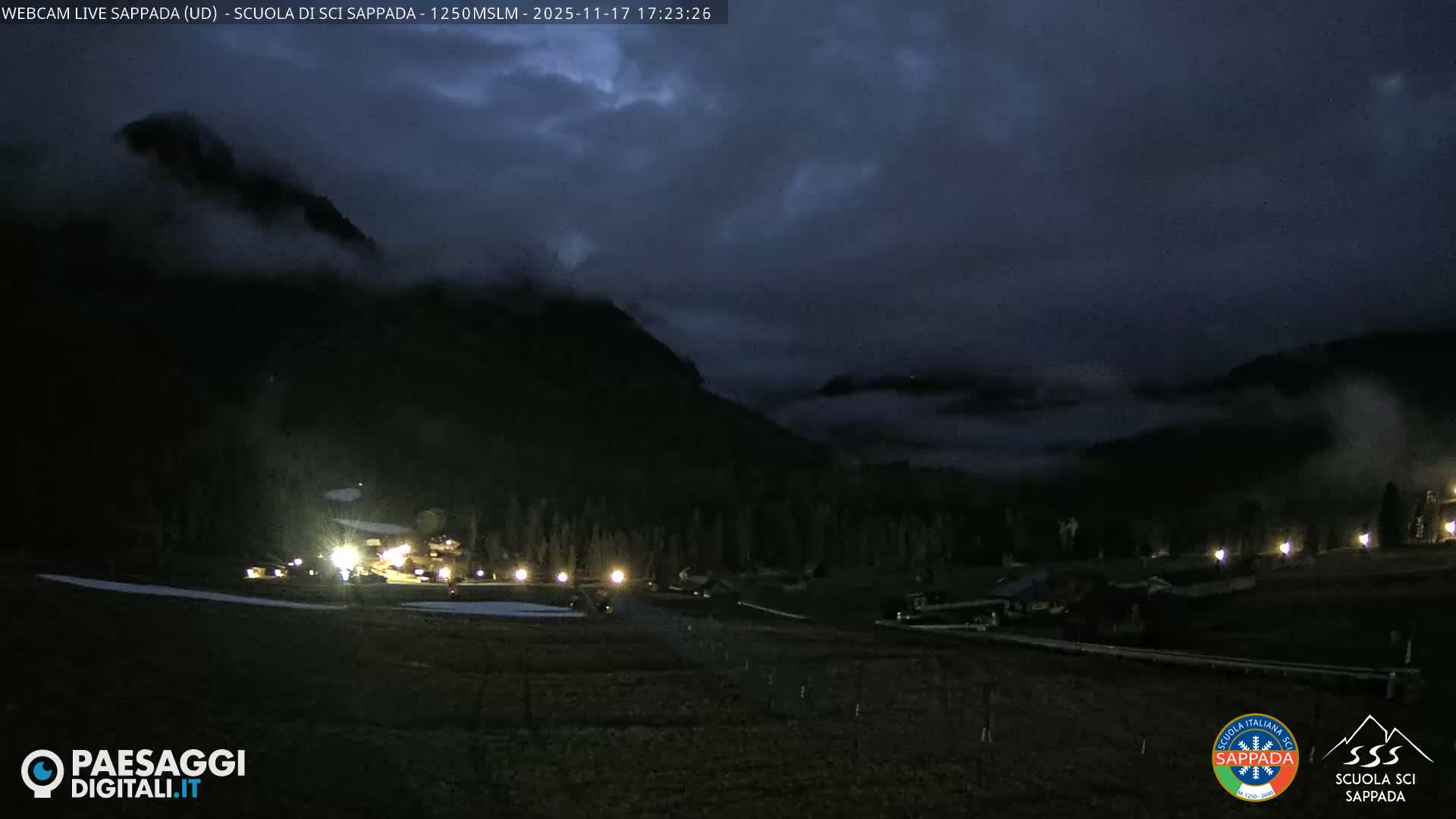  Sappada City Ski School & Ski Slope Live Cam - Udine, Friuli-Venezia Giulia, Italy