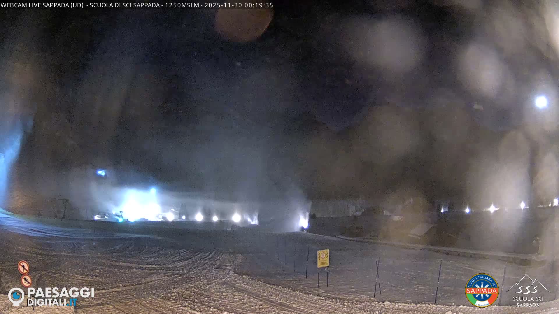  Sappada City Ski School & Ski Slope Live Cam - Udine, Friuli-Venezia Giulia, Italy