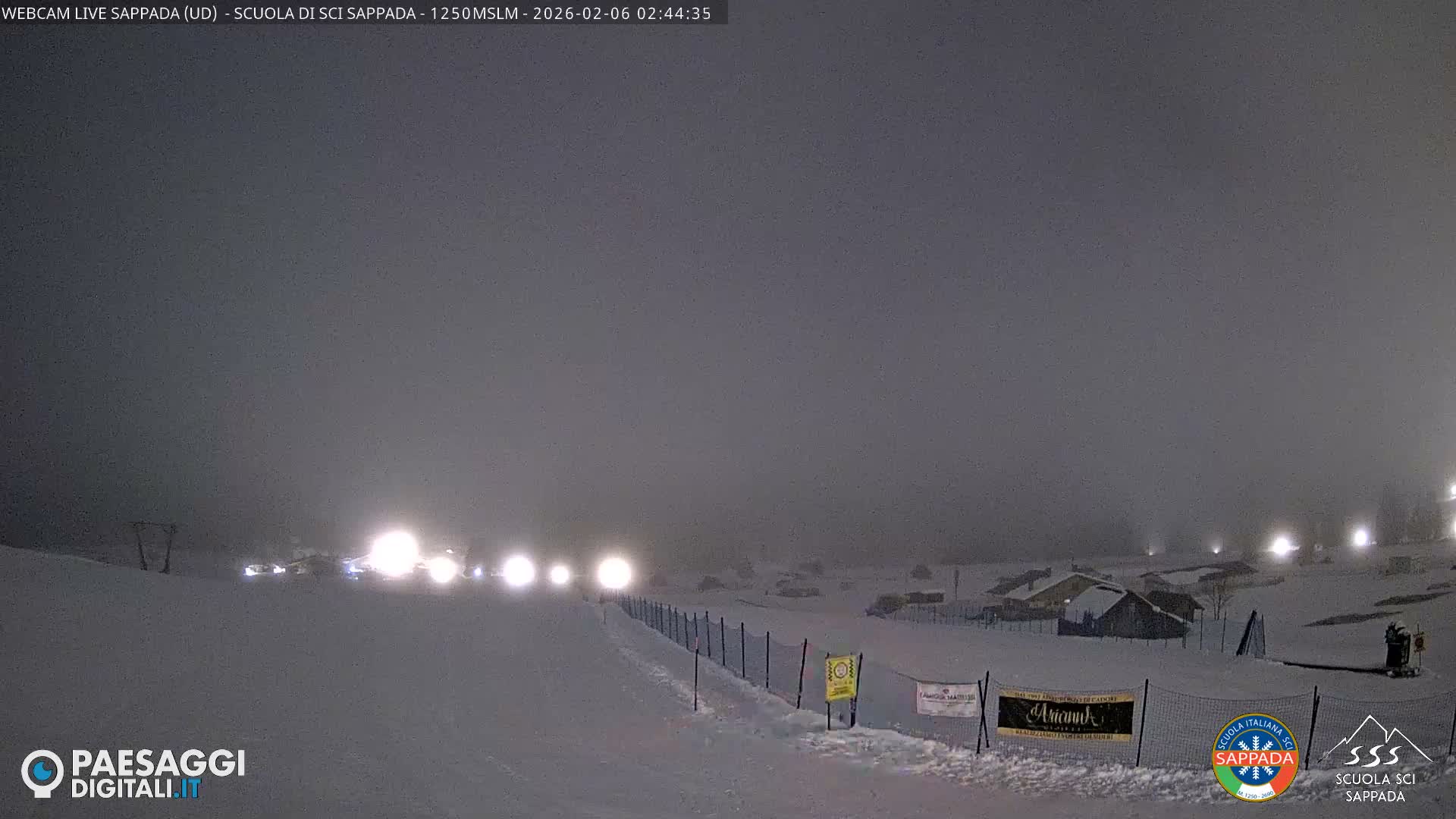  Sappada City Ski School & Ski Slope Live Cam - Udine, Friuli-Venezia Giulia, Italy