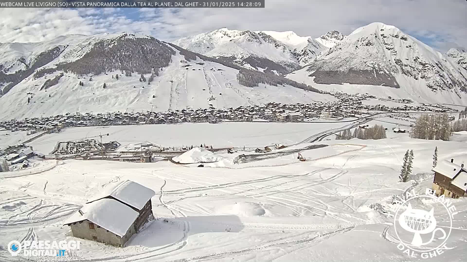 Livigno Ski City Panaromic Live Cam - Sondrio, Lombardy, Italy