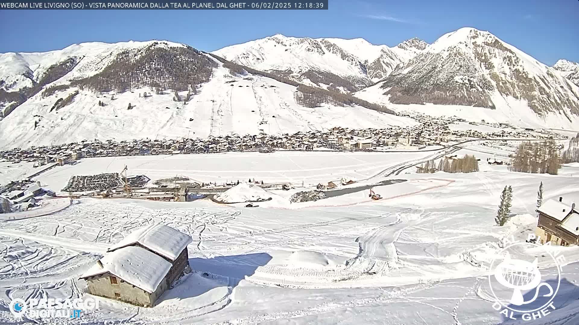 Livigno Ski City Panaromic Live Cam - Sondrio, Lombardy, Italy
