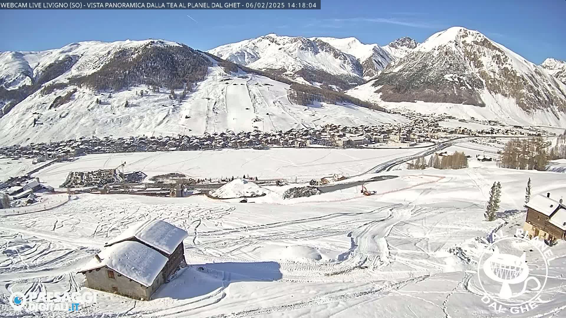 Livigno Ski City Panaromic Live Cam - Sondrio, Lombardy, Italy