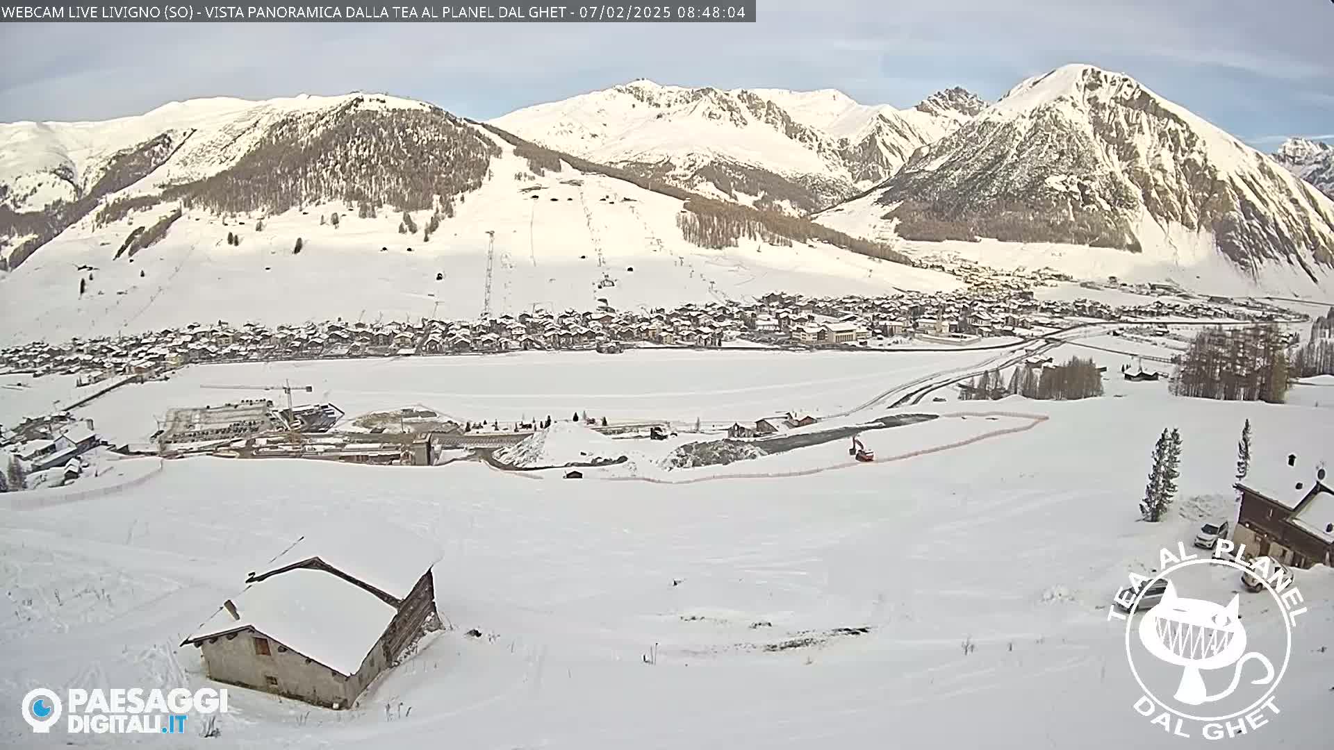 Livigno Ski City Panaromic Live Cam - Sondrio, Lombardy, Italy